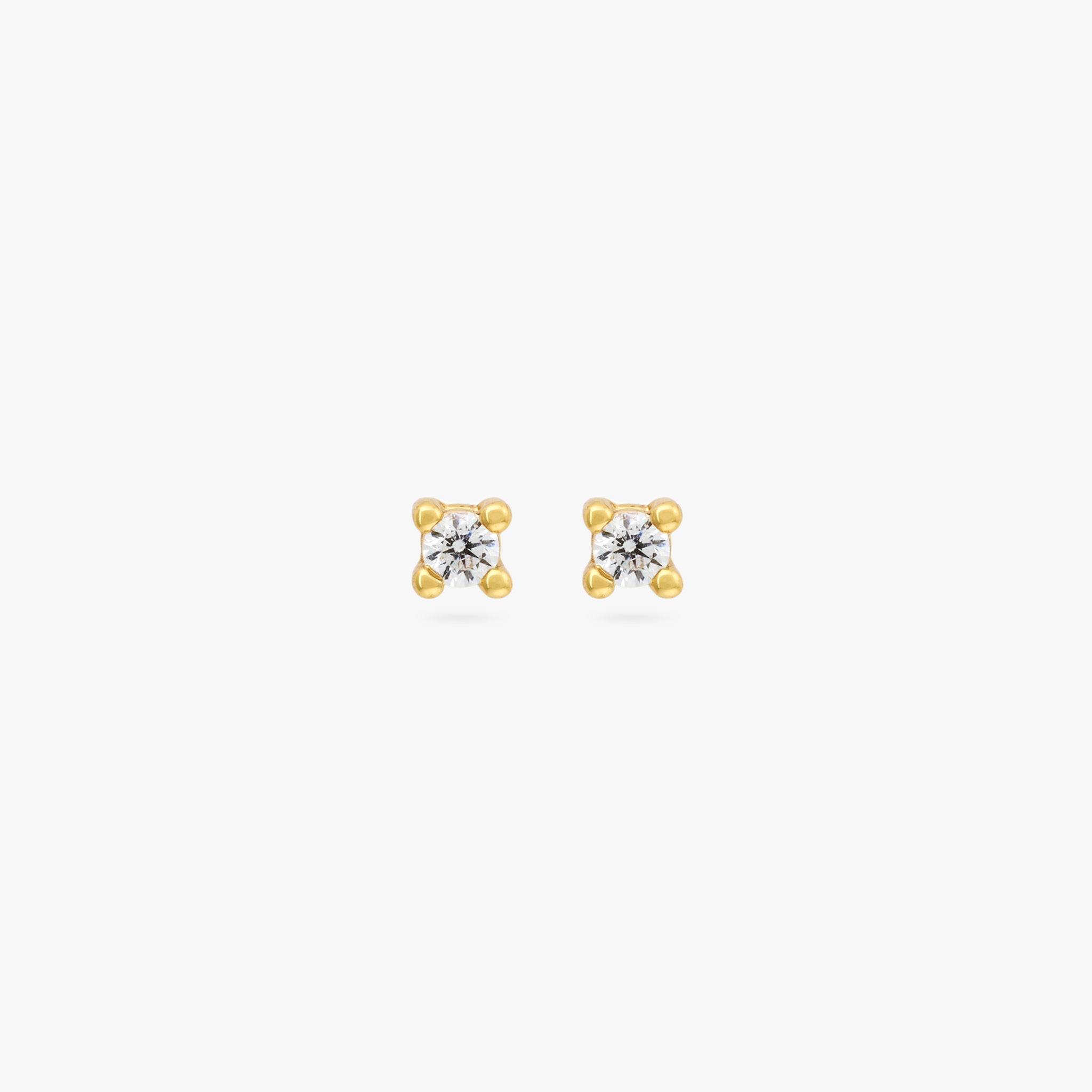 Micro CZ Stud