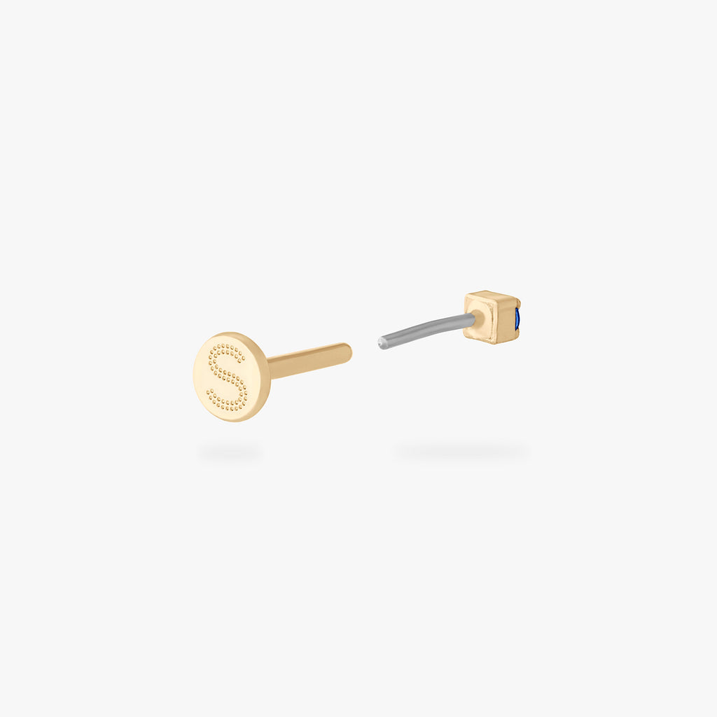 Micro CZ Flatback Stud