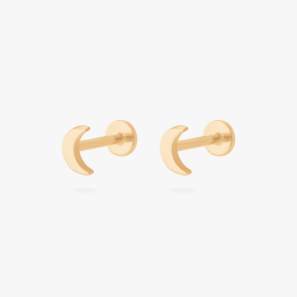 Moon Flatback Stud