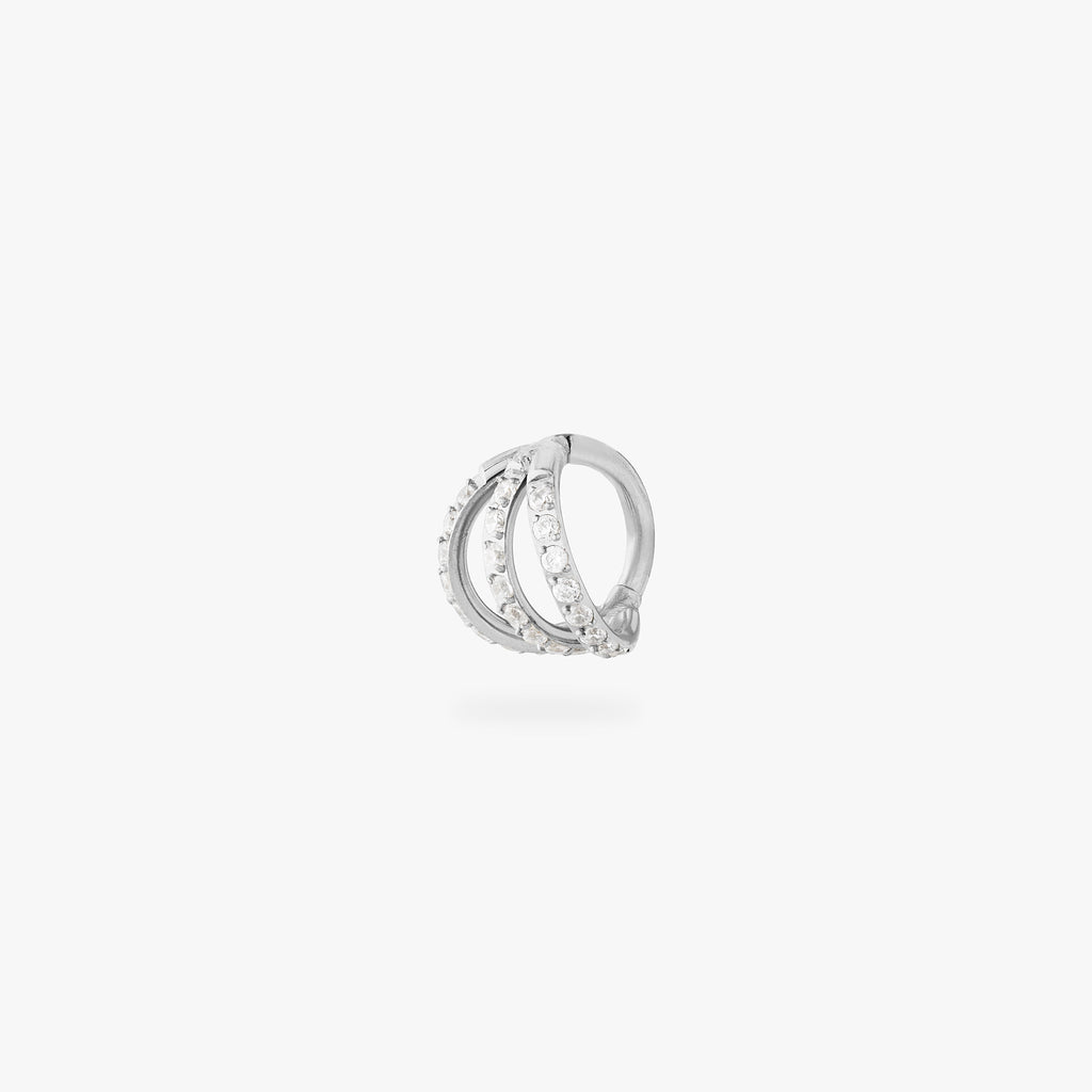 6mm Triple Pave Clicker