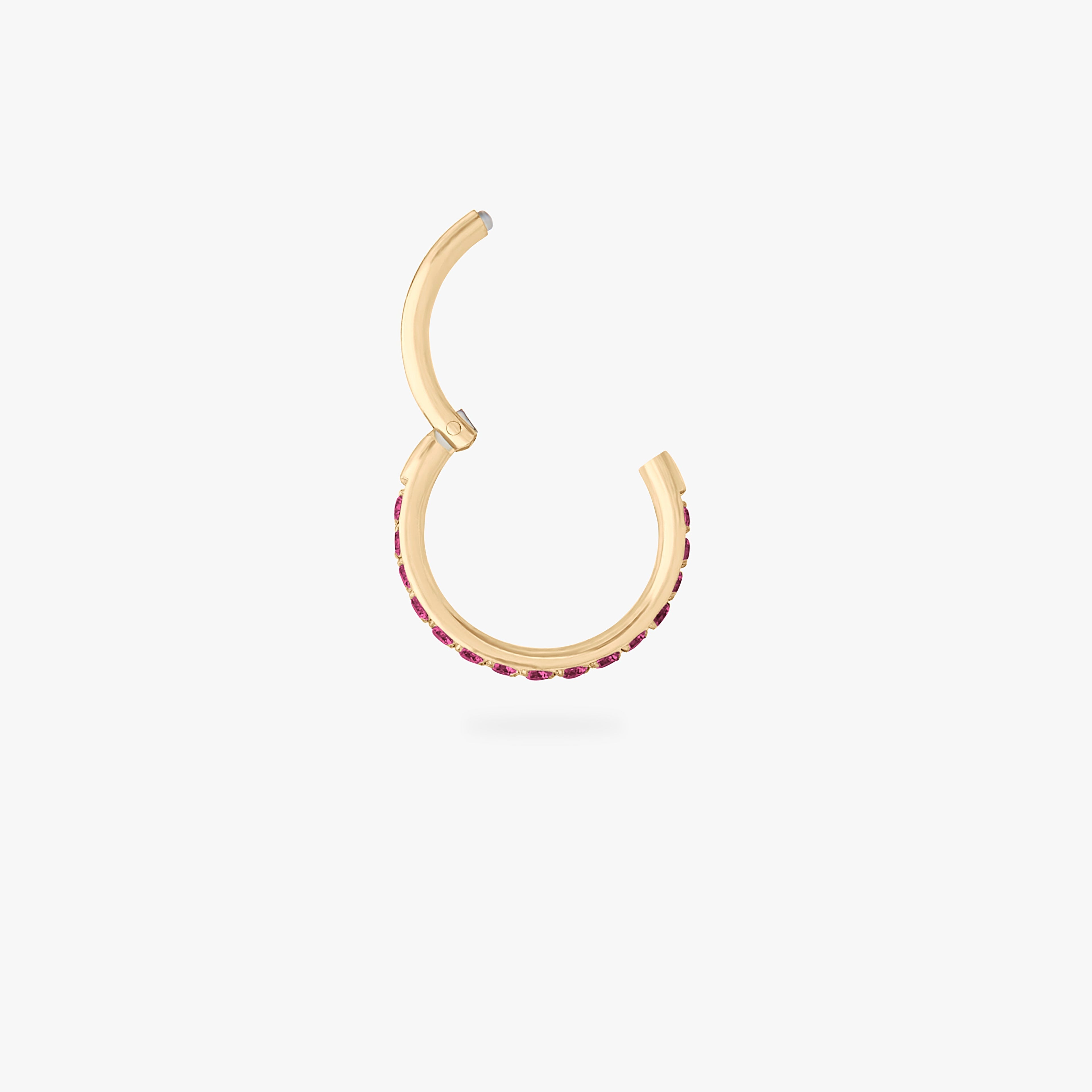 8mm Pave Clicker