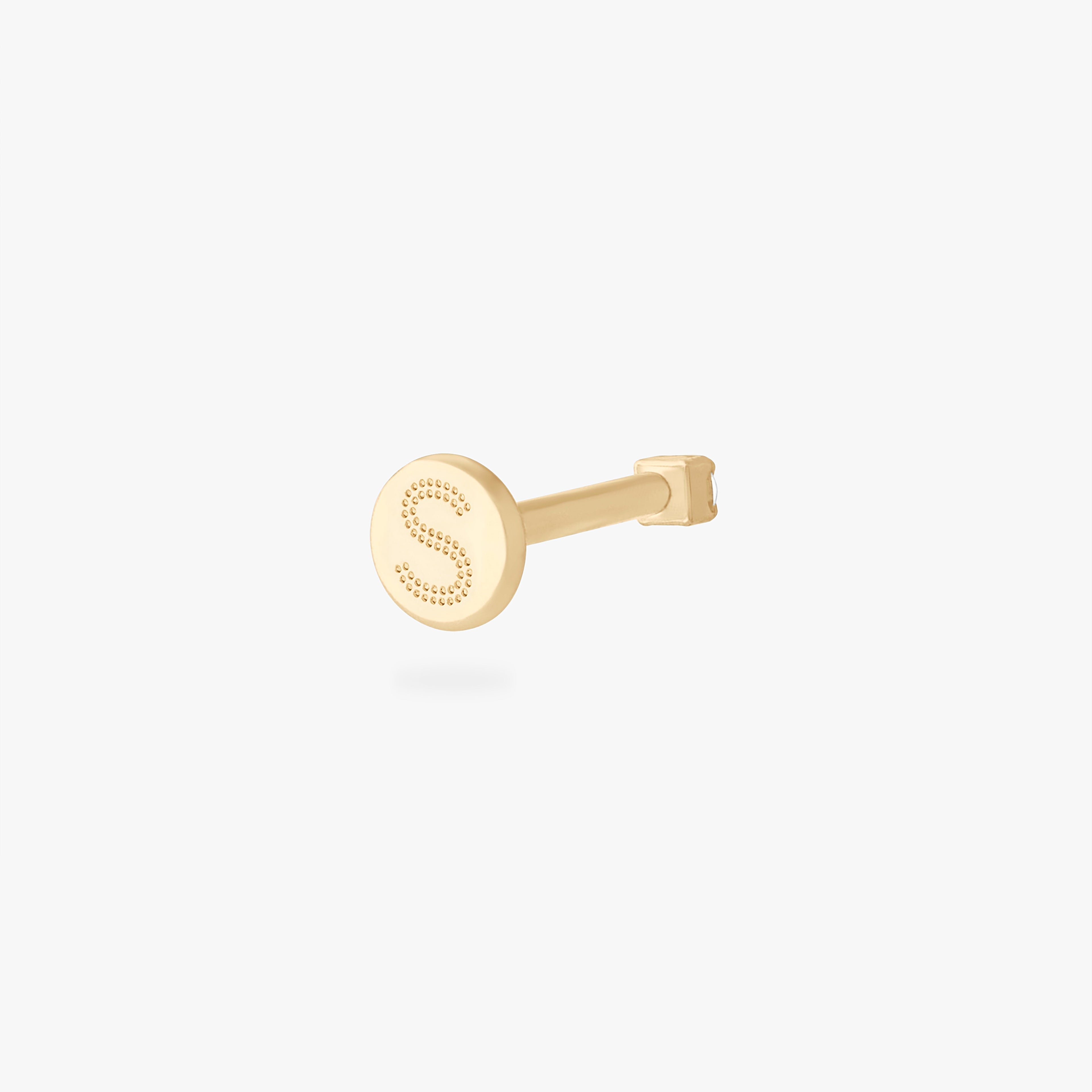 Micro CZ Flatback Stud