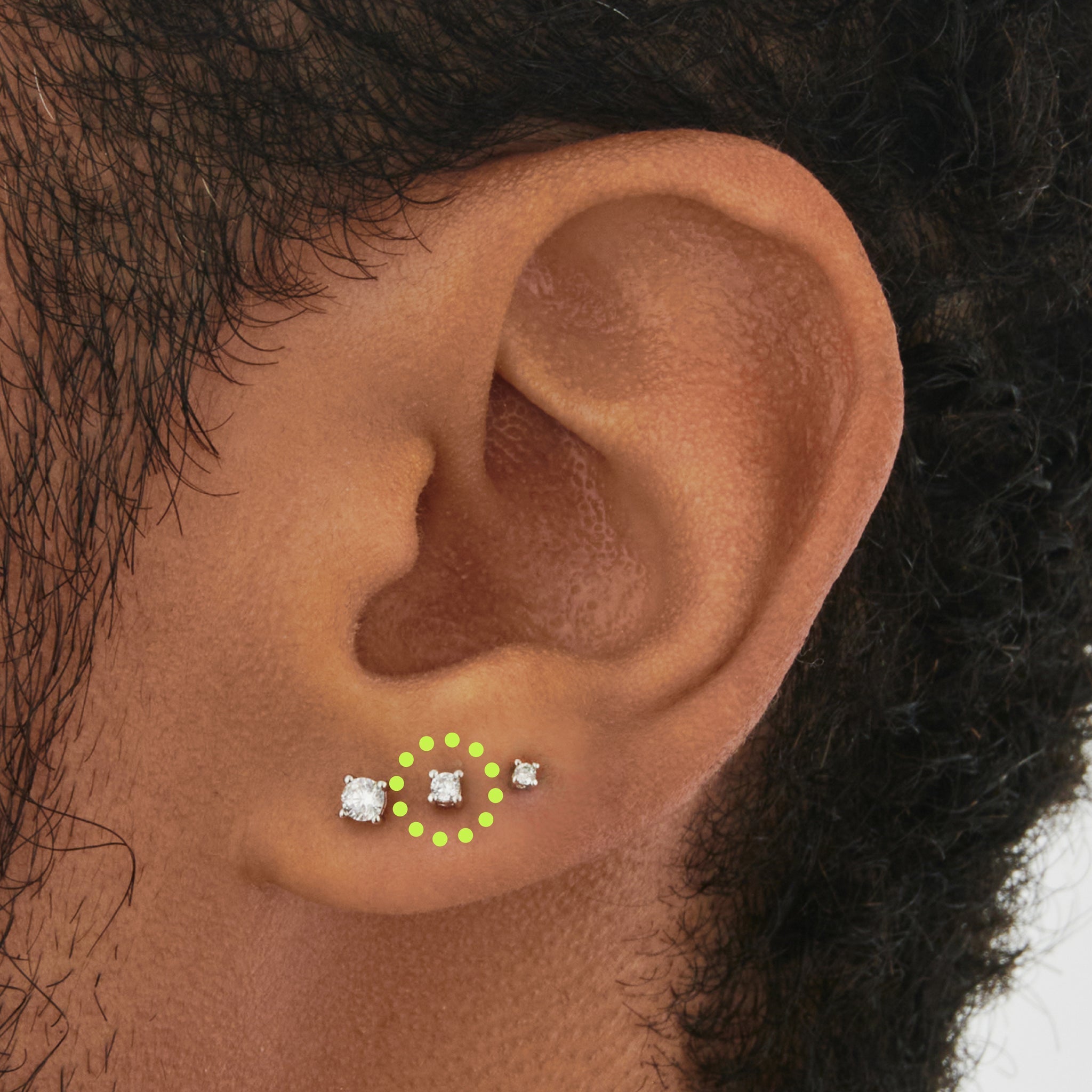 Mini CZ Stud