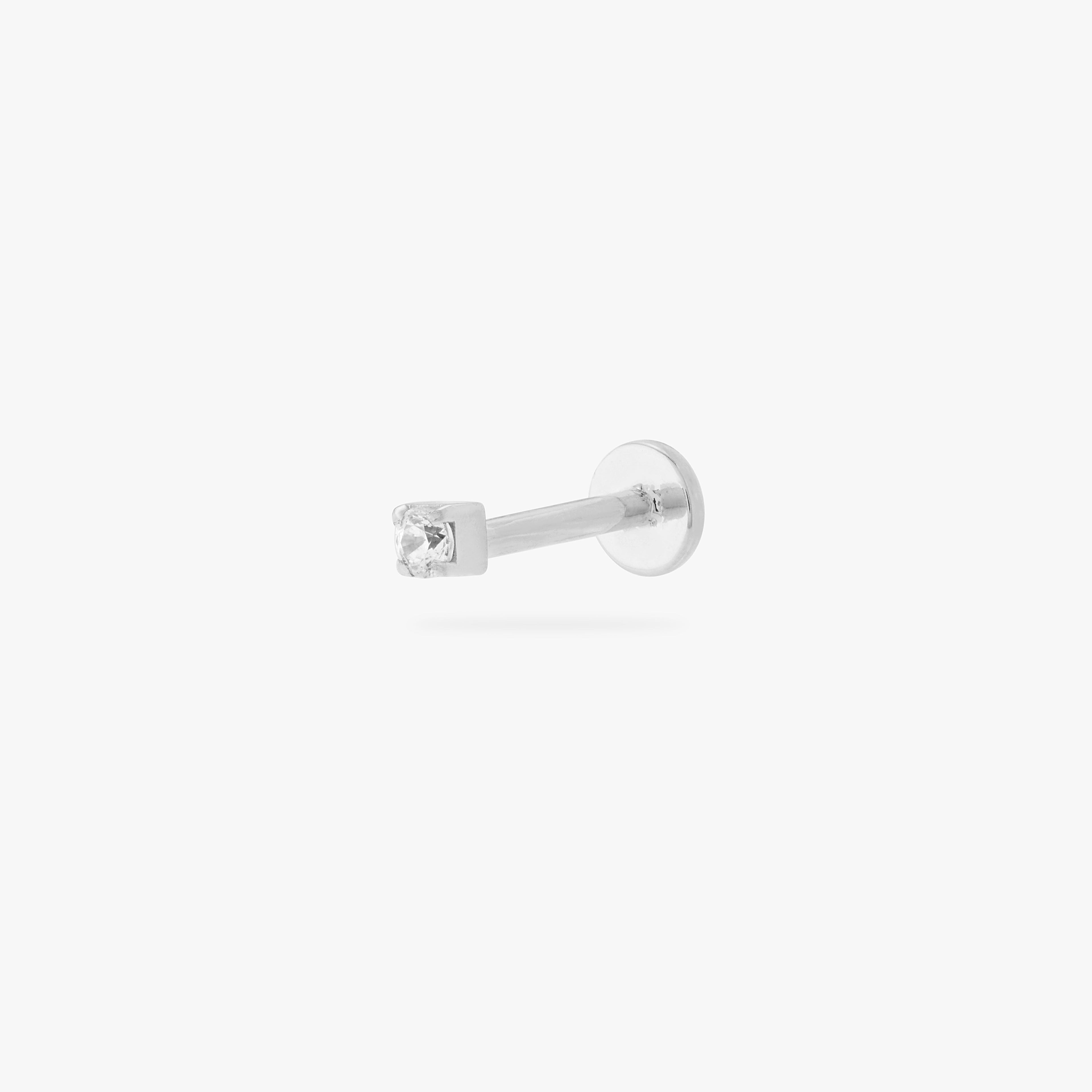 Mini CZ Flatback Stud