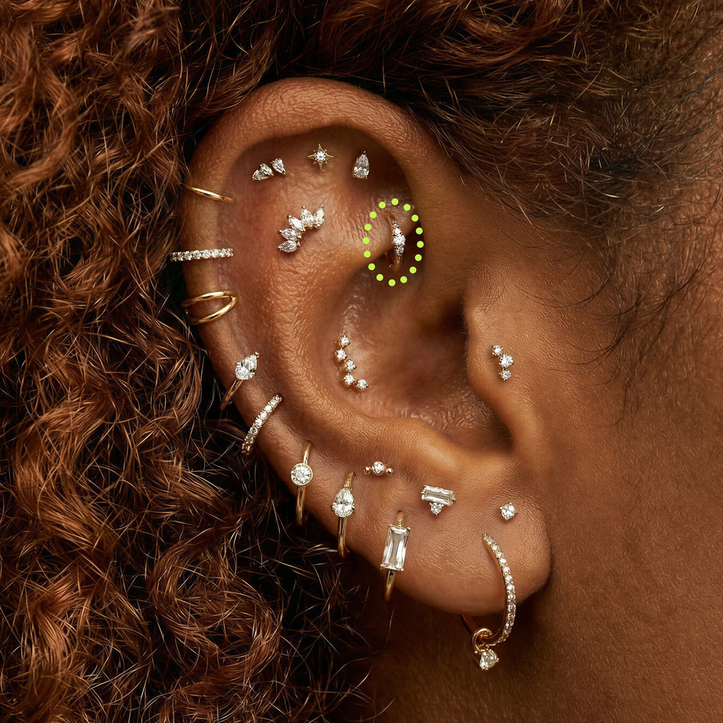 5mm Stacked CZ Clicker