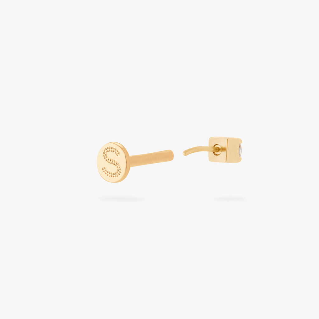 Mini CZ Flatback Stud