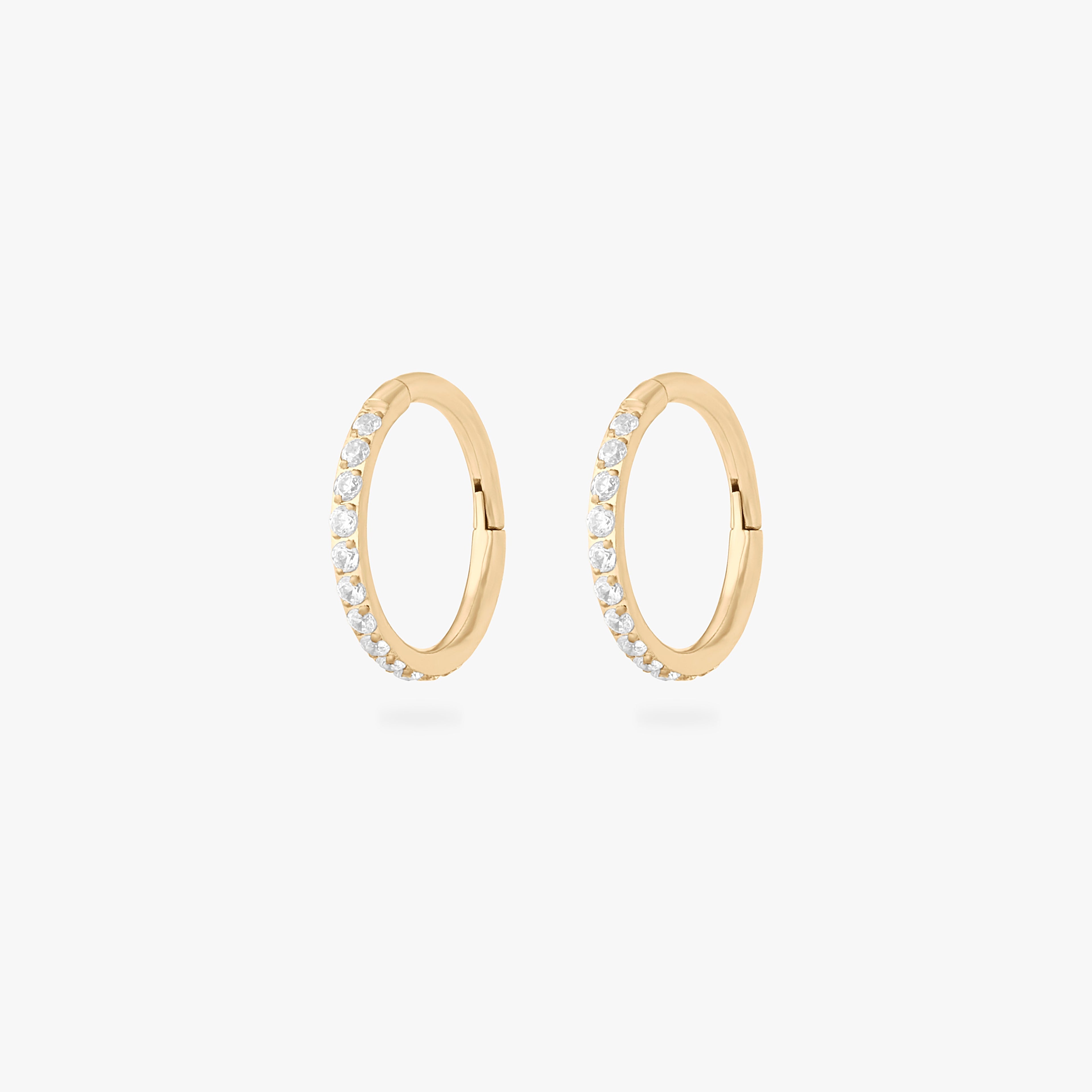 8mm Pave Clicker