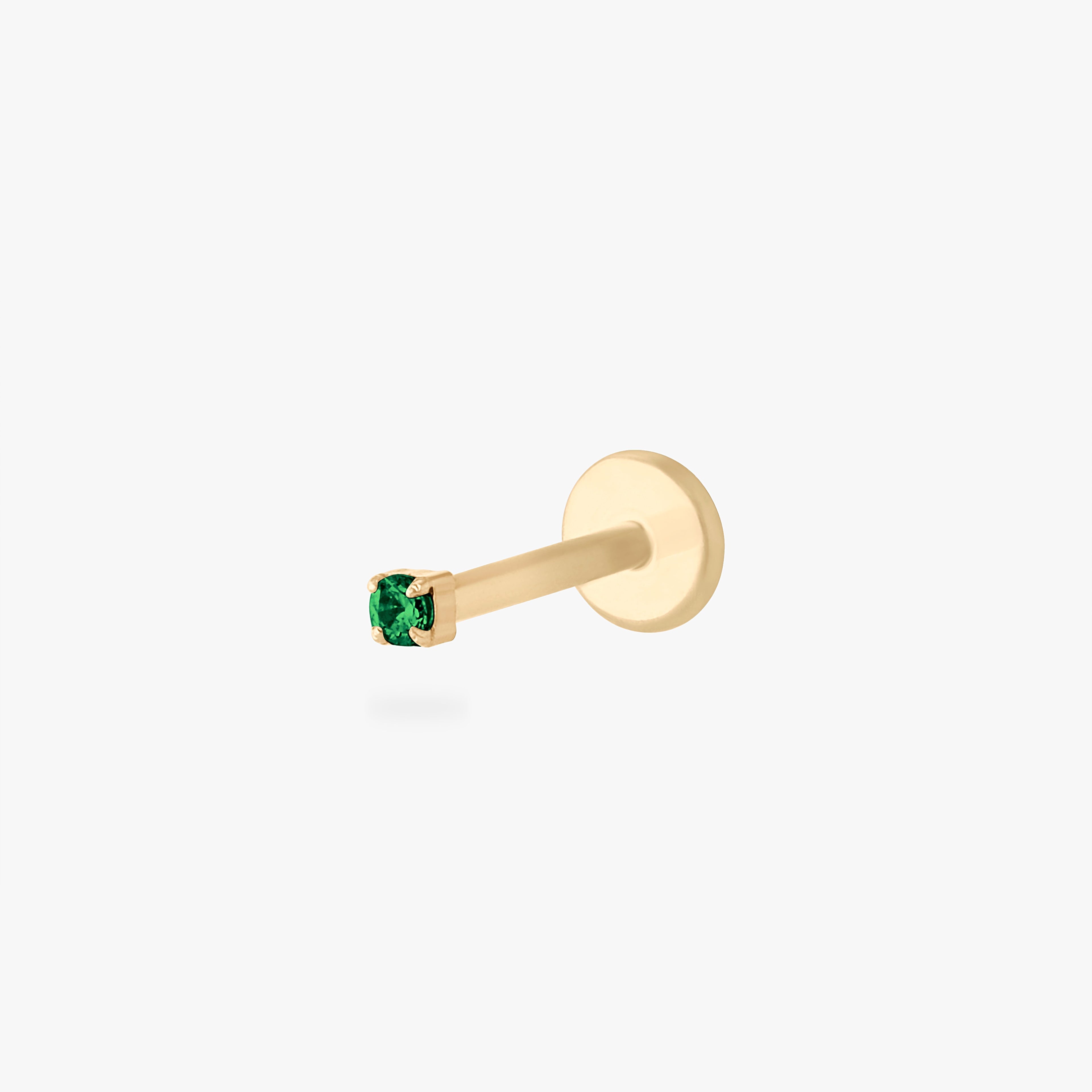 Micro CZ Flatback Stud
