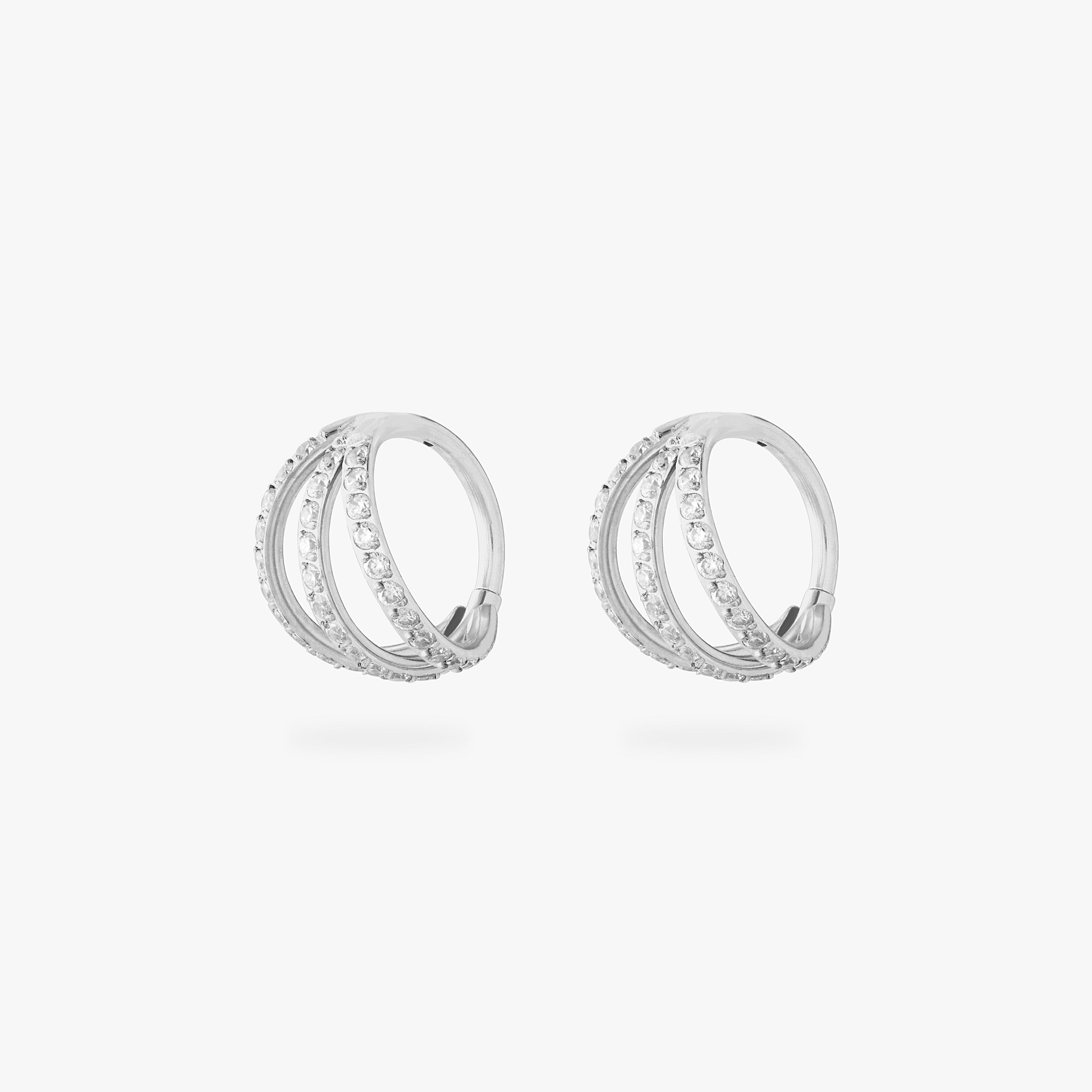 8mm Triple Pave Clicker