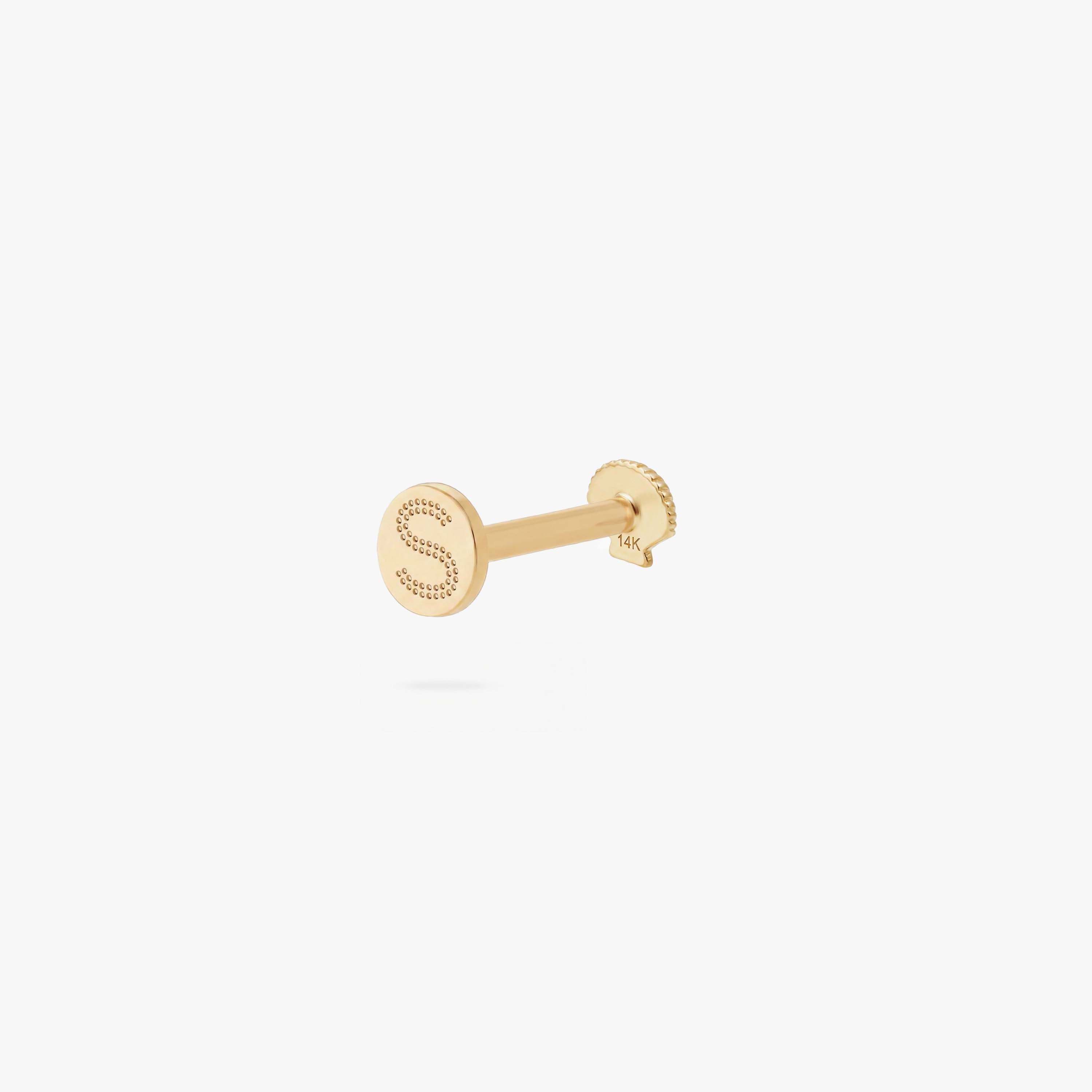14K Seashell Flatback