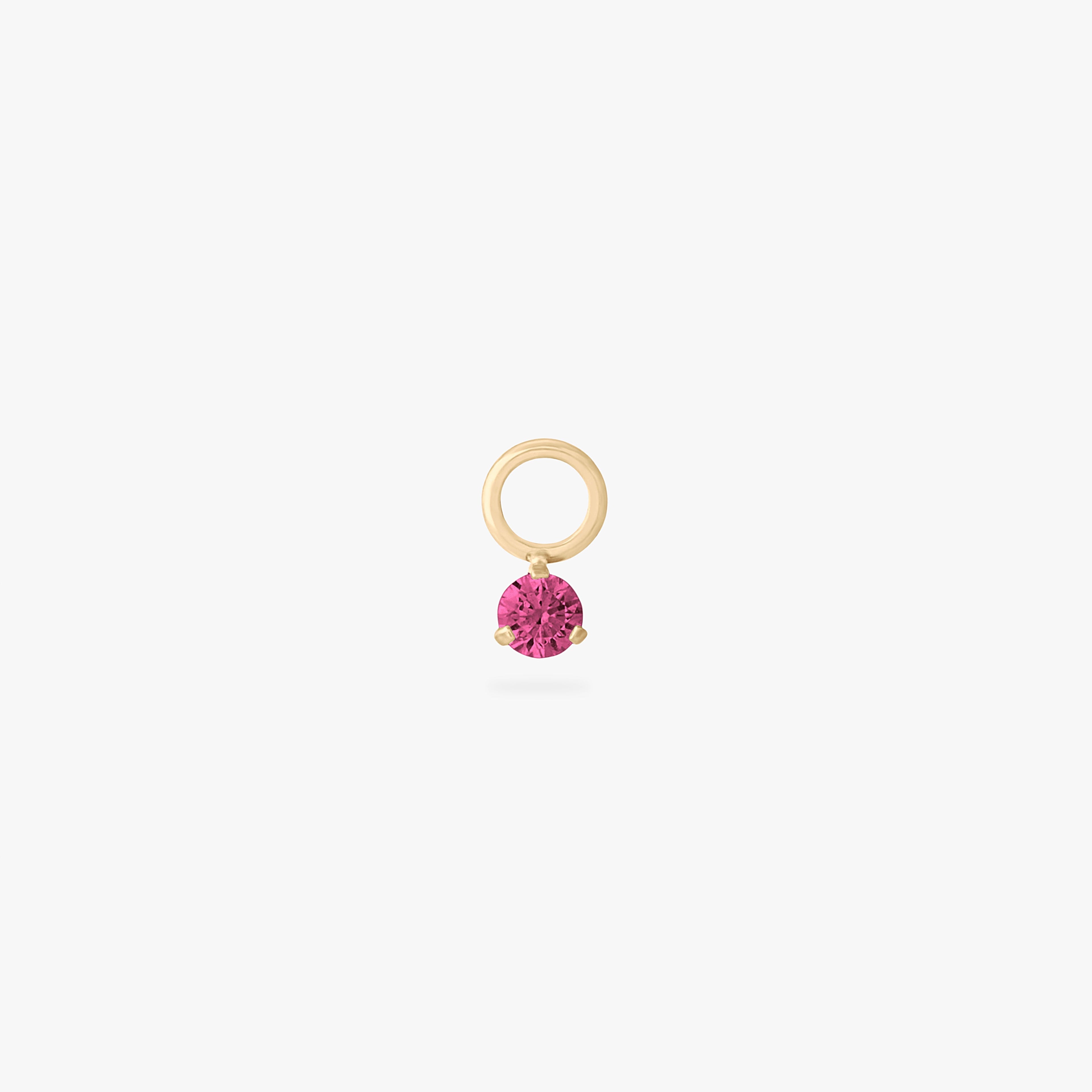 Micro CZ Clicker Charm