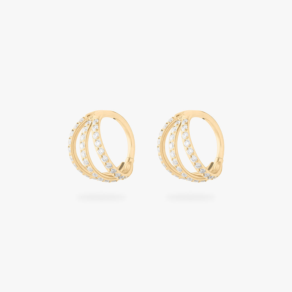 8mm Triple Pave Clicker