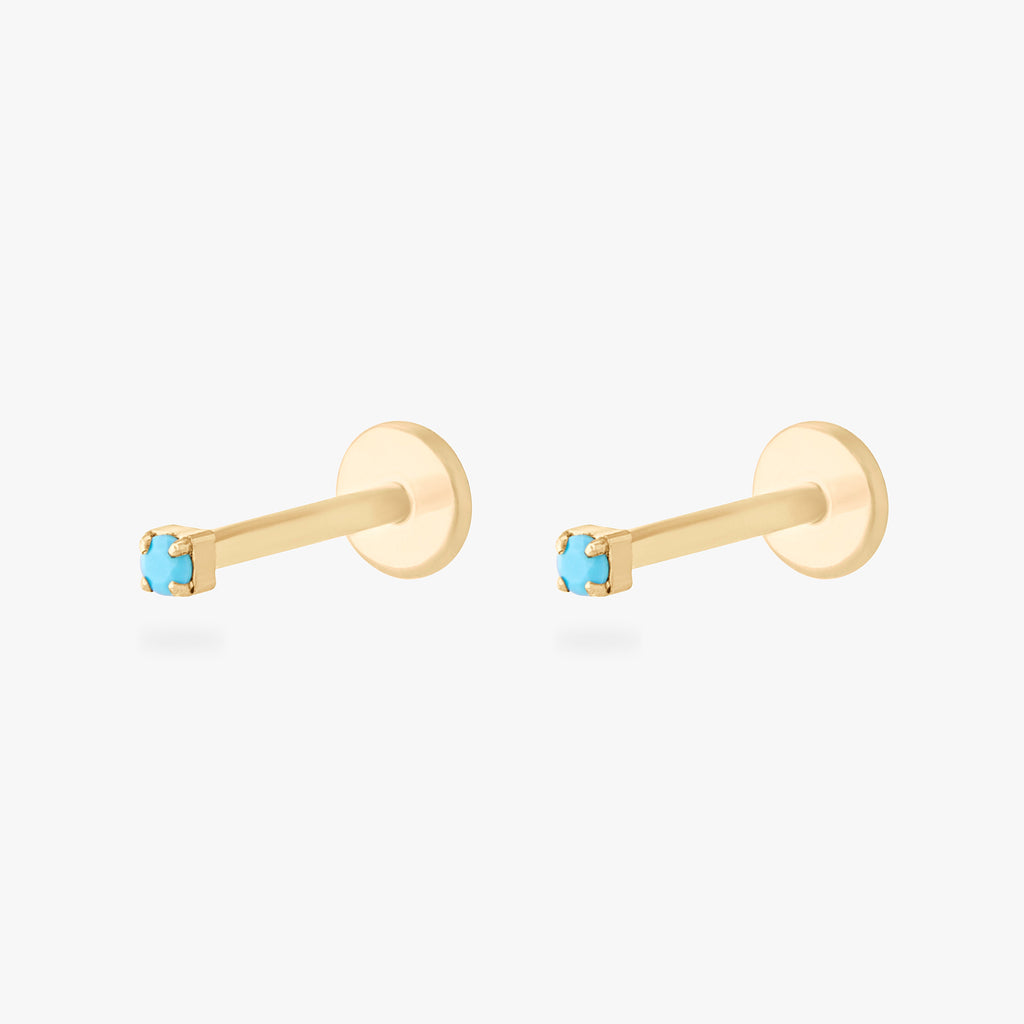 Micro CZ Flatback Stud