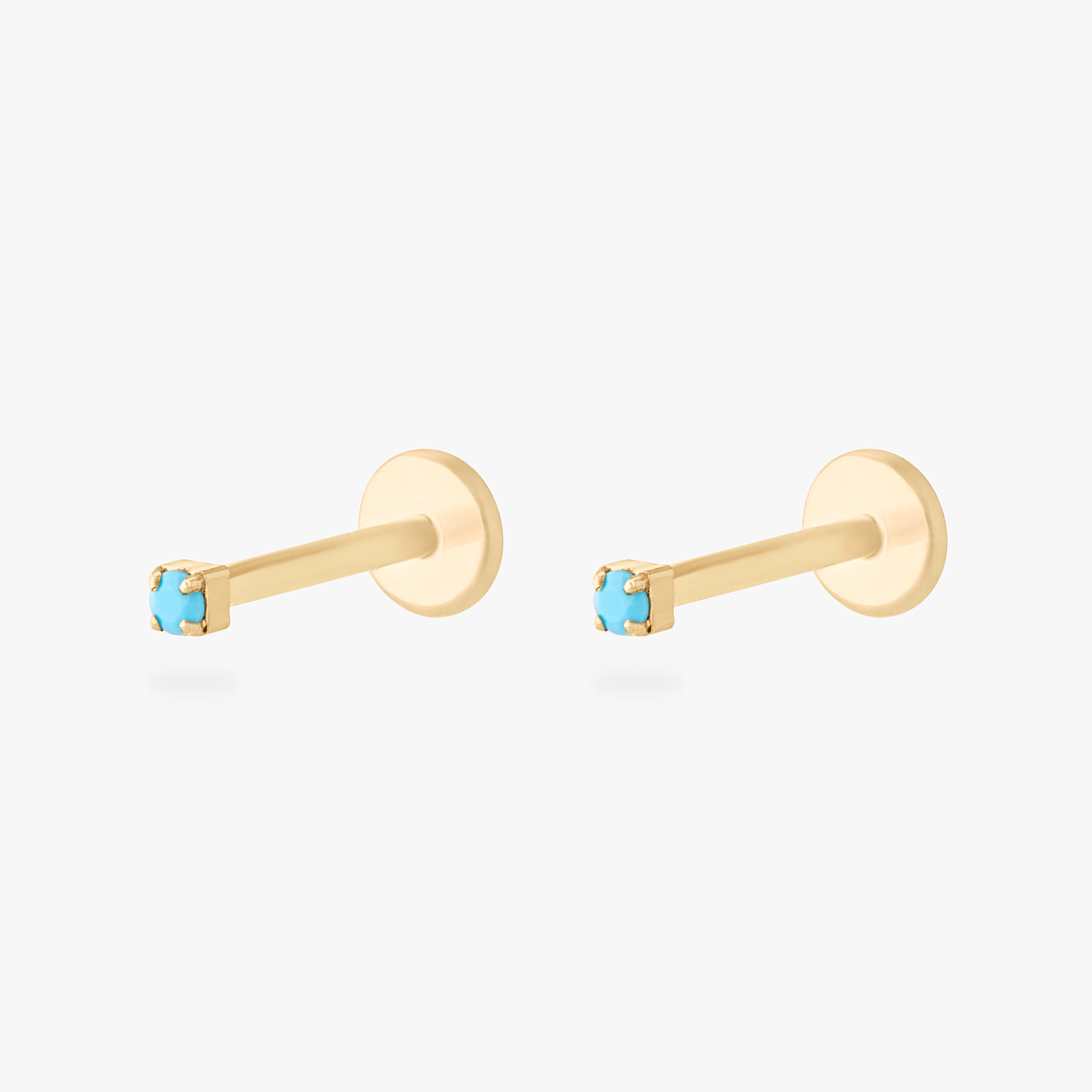 Micro CZ Flatback Stud