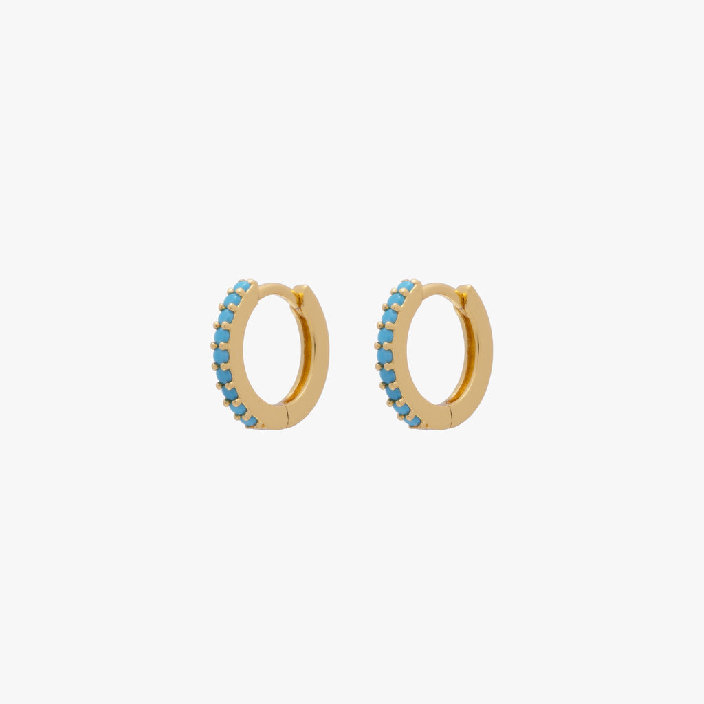 Mini Pave Huggie