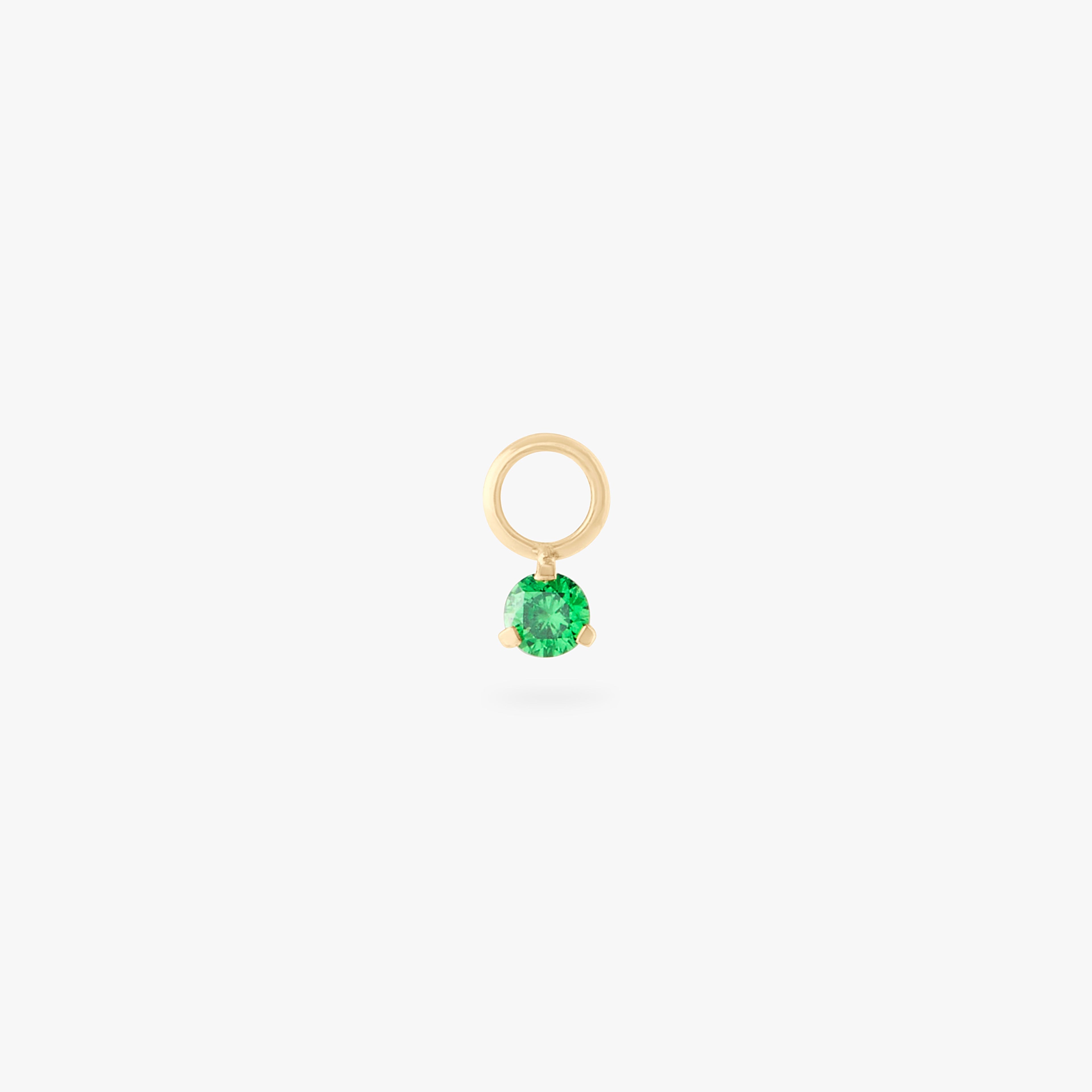 Micro CZ Clicker Charm