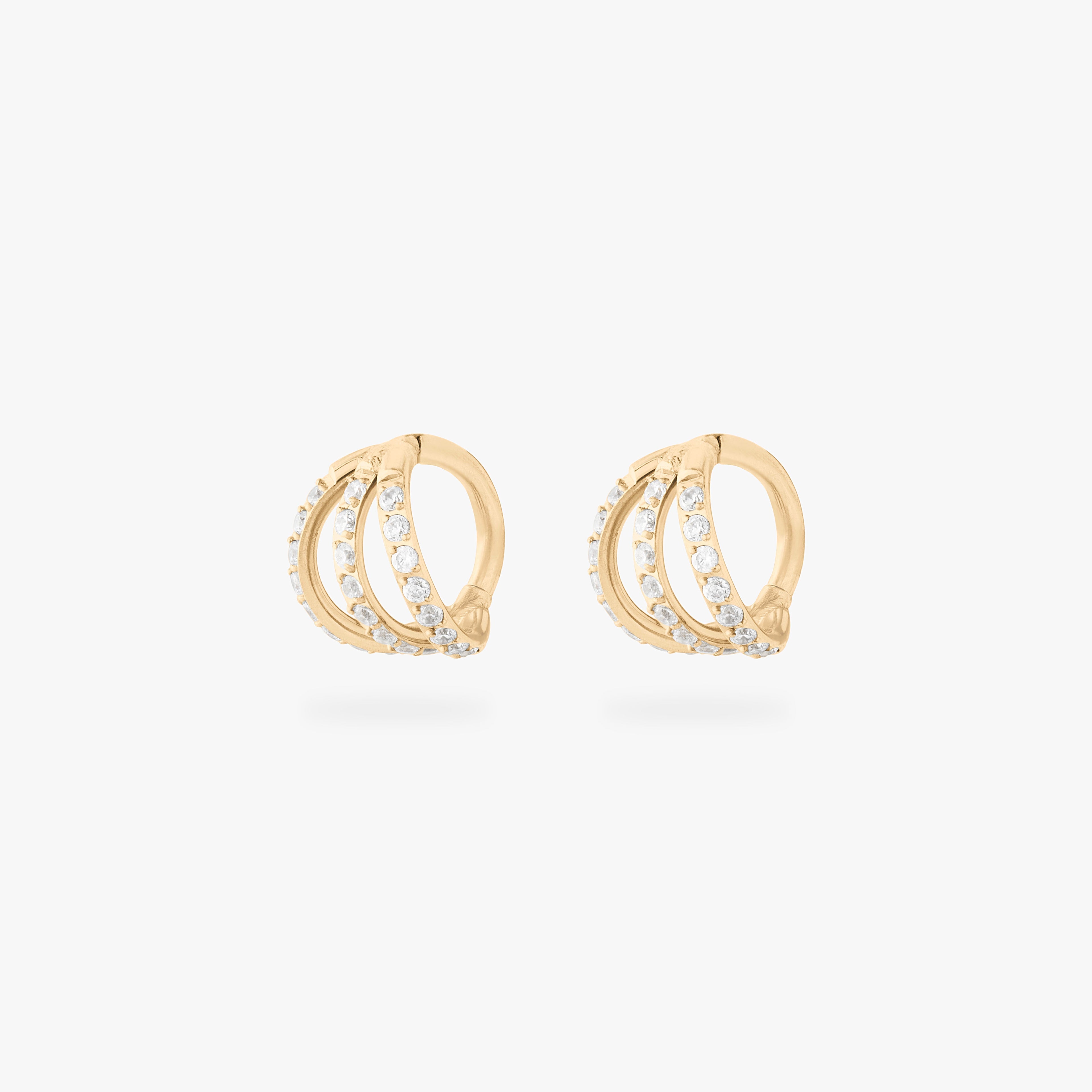 6mm Triple Pave Clicker