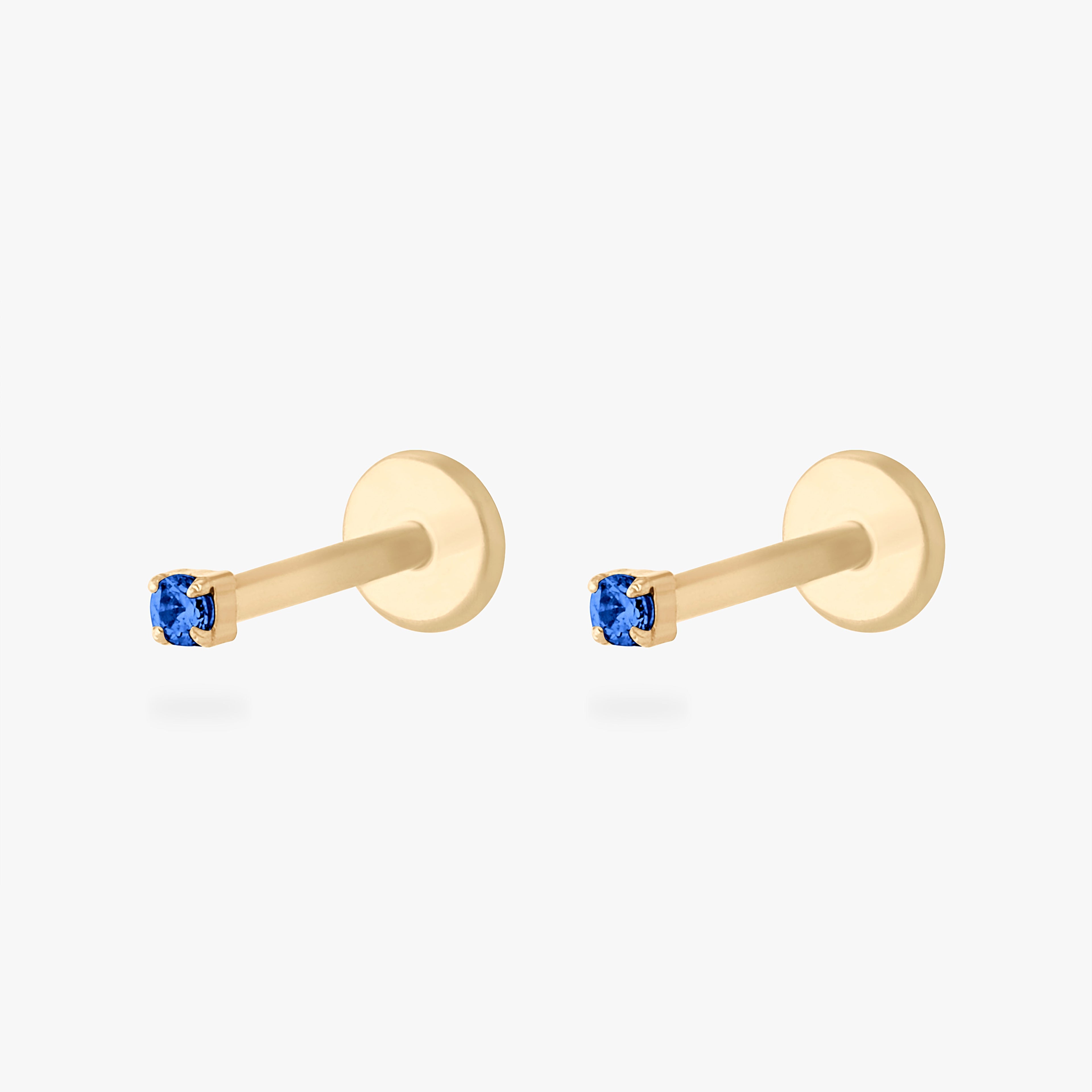 Micro CZ Flatback Stud
