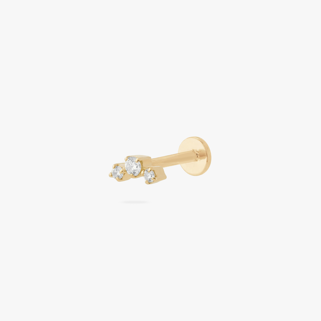 Micro Cluster Flatback Stud