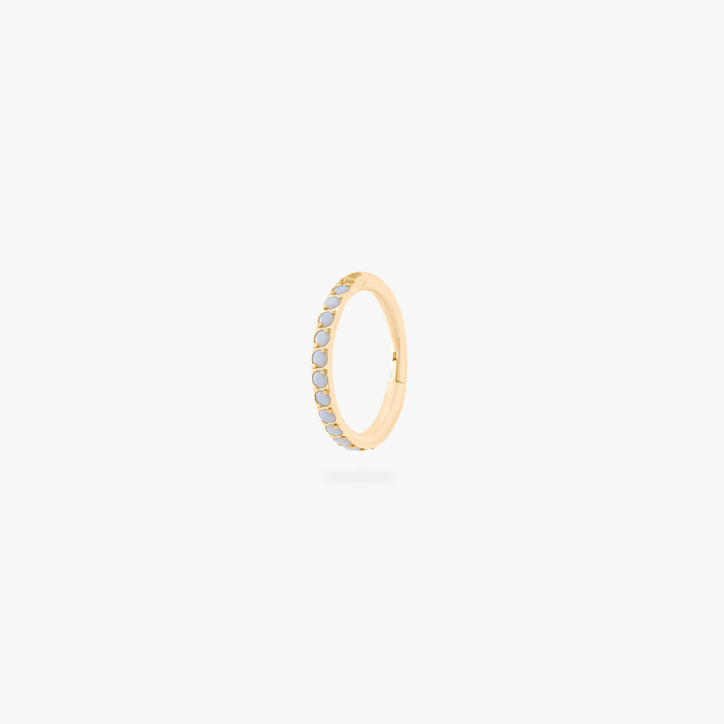 8mm Pave Clicker