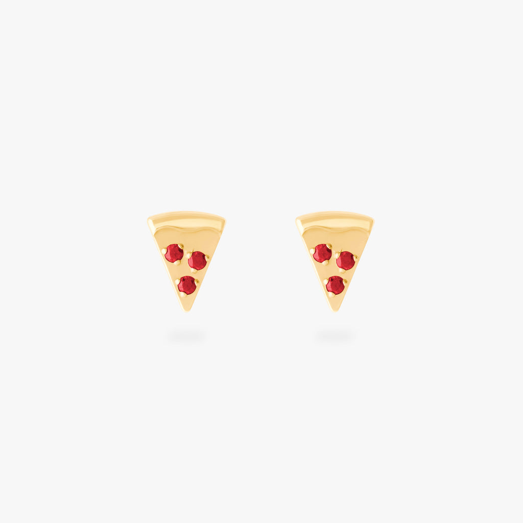 Pizza Flatback Stud