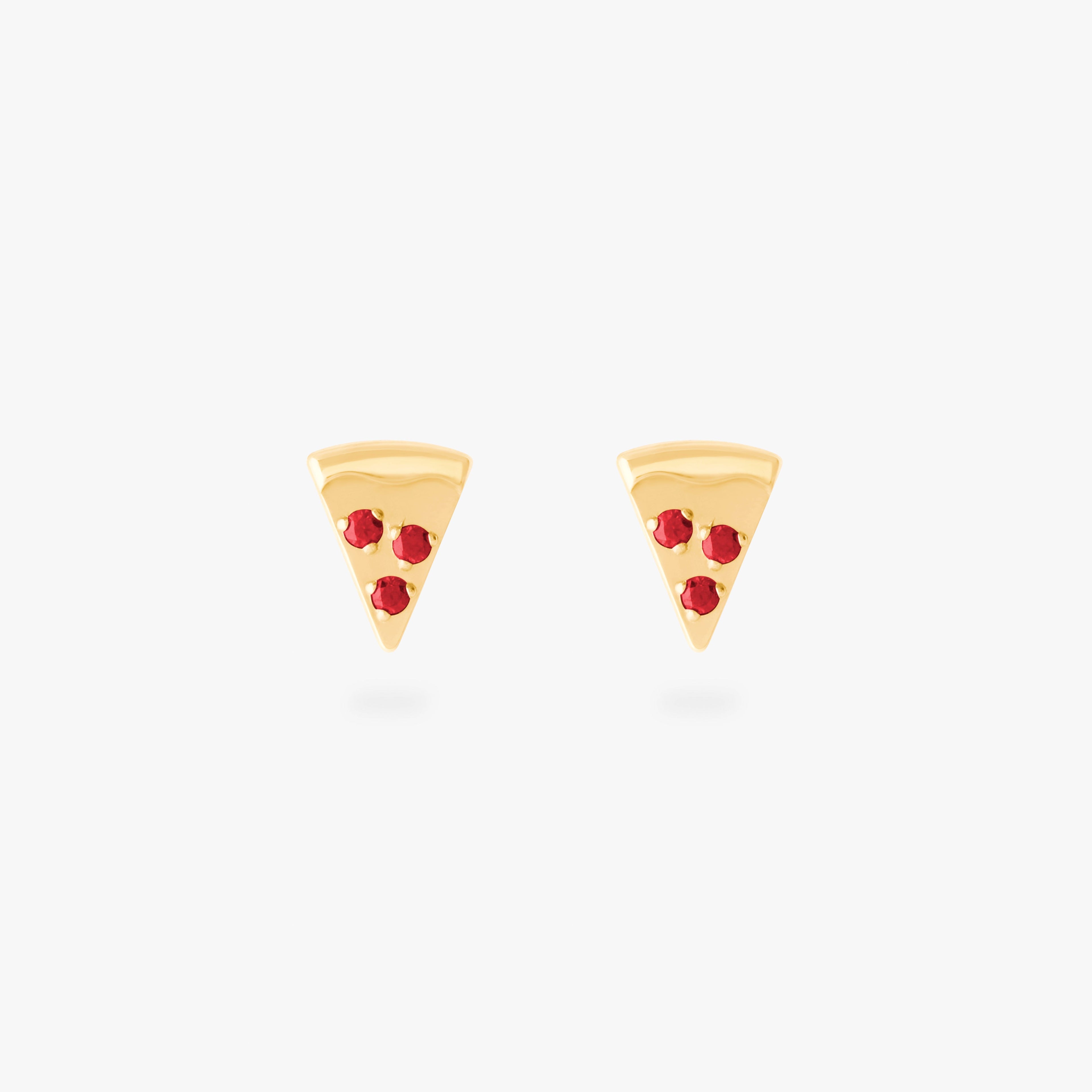 Pizza Flatback Stud