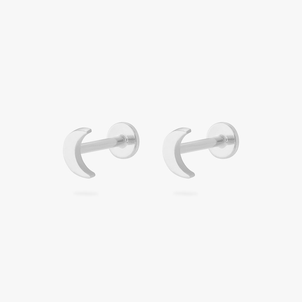 Moon Flatback Stud