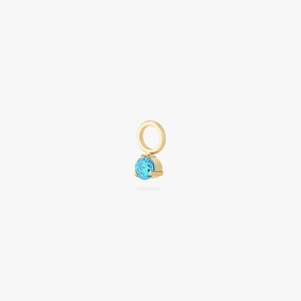 Micro CZ Clicker Charm