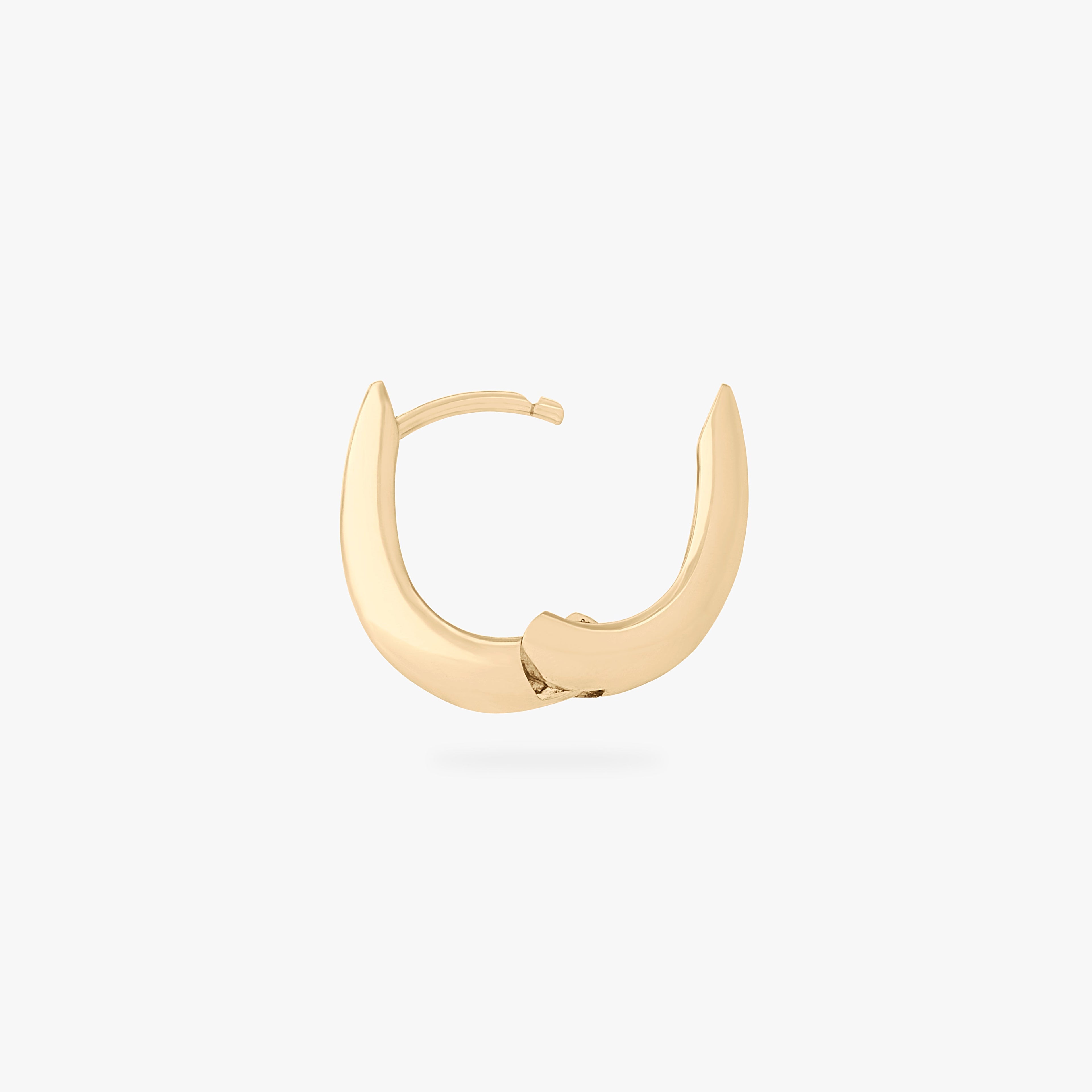 Dainty Crescent Huggie