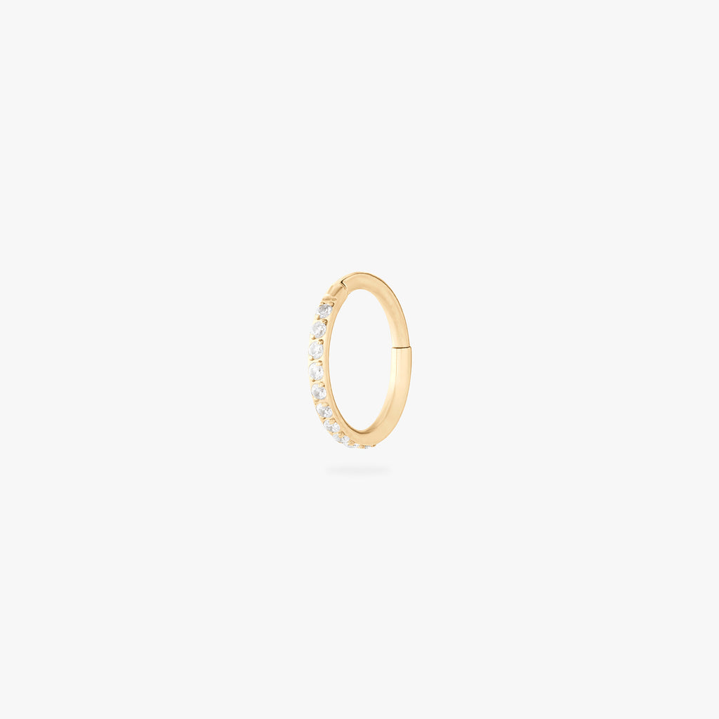 8mm Pave Clicker