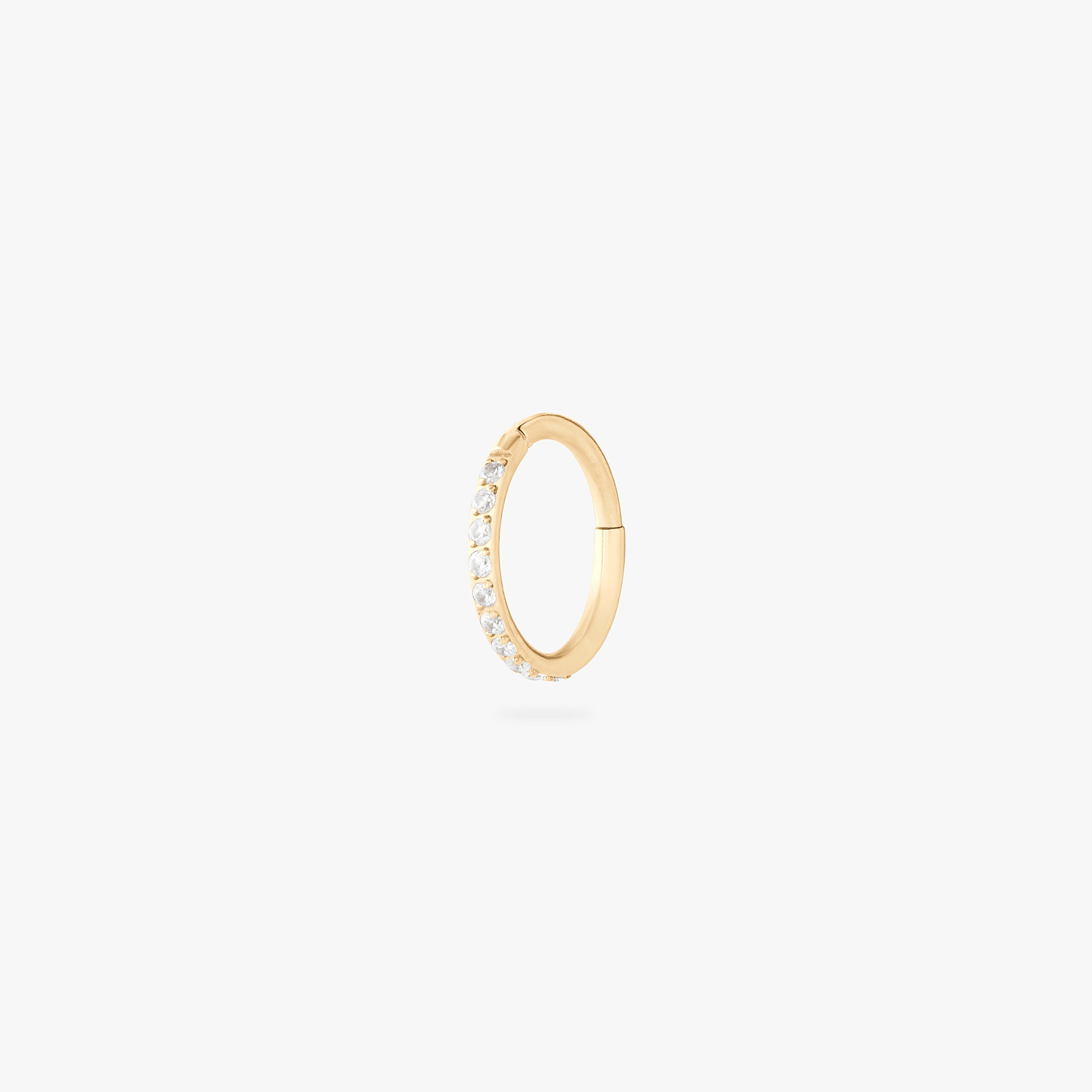 8mm Pave Clicker