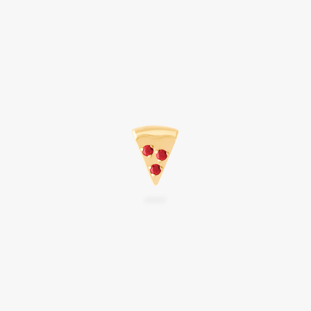 Pizza Flatback Stud