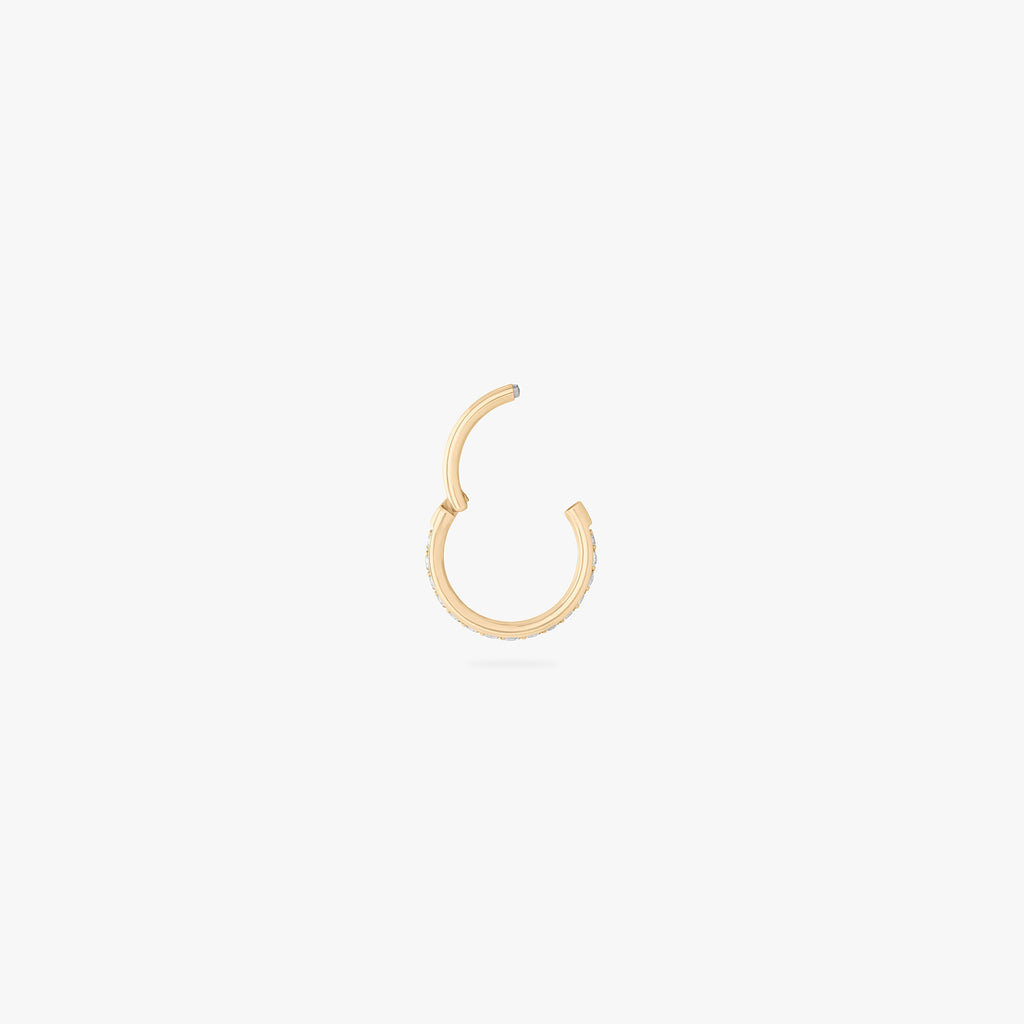 8mm Pave Clicker
