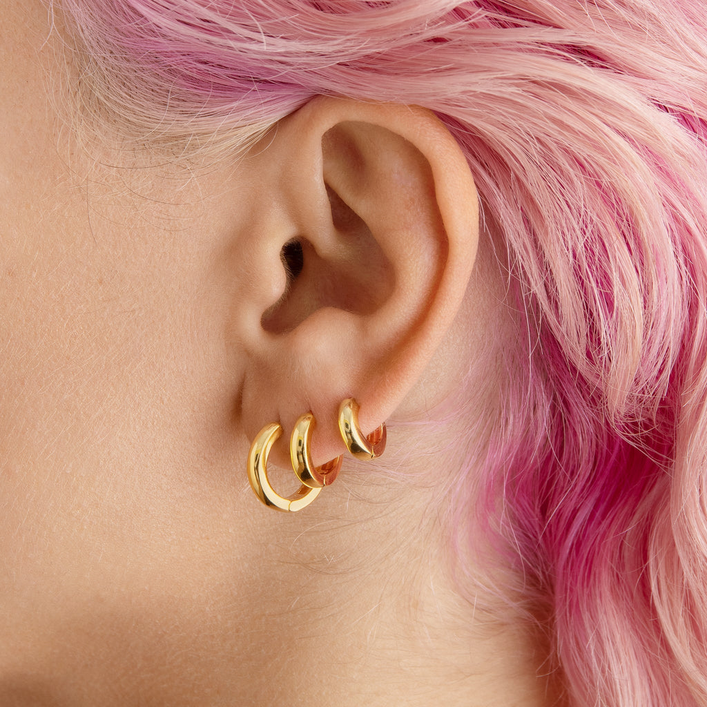 Chunky Hoop Set