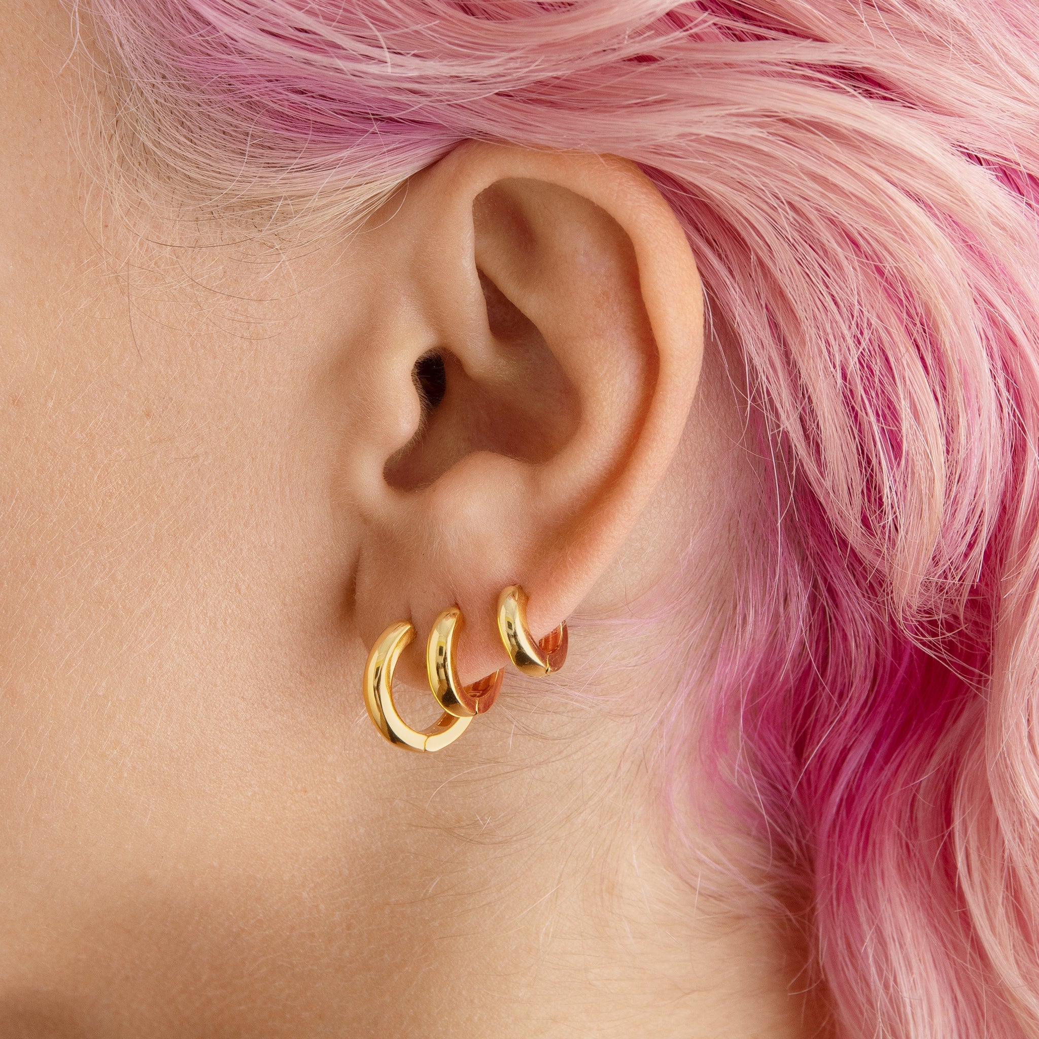 Chunky Hoop Set