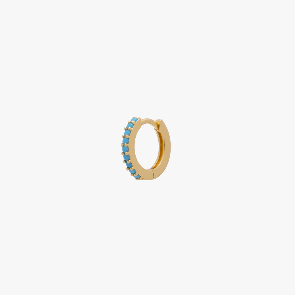 Mini Pave Huggie