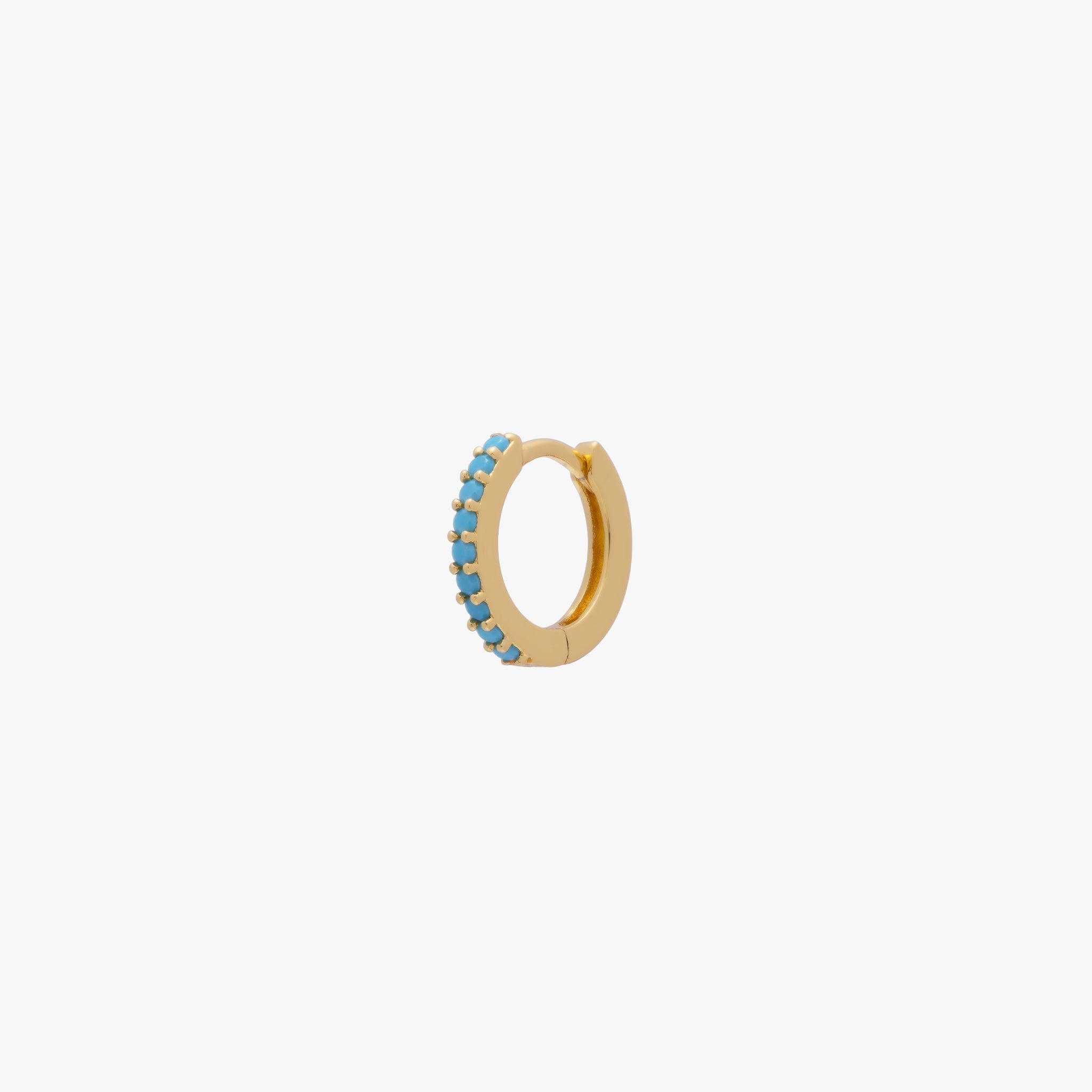 Mini Pave Huggie