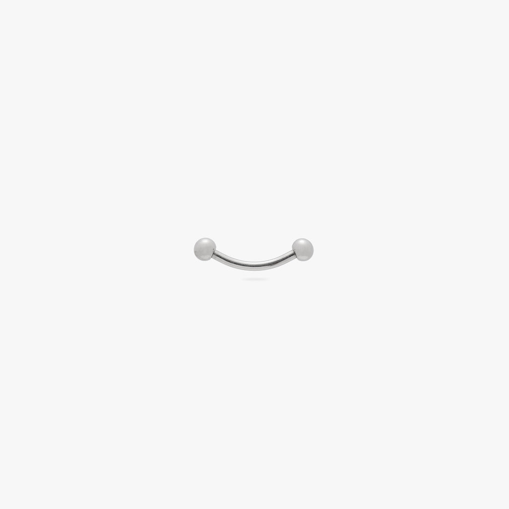 Titanium Curved Barbell