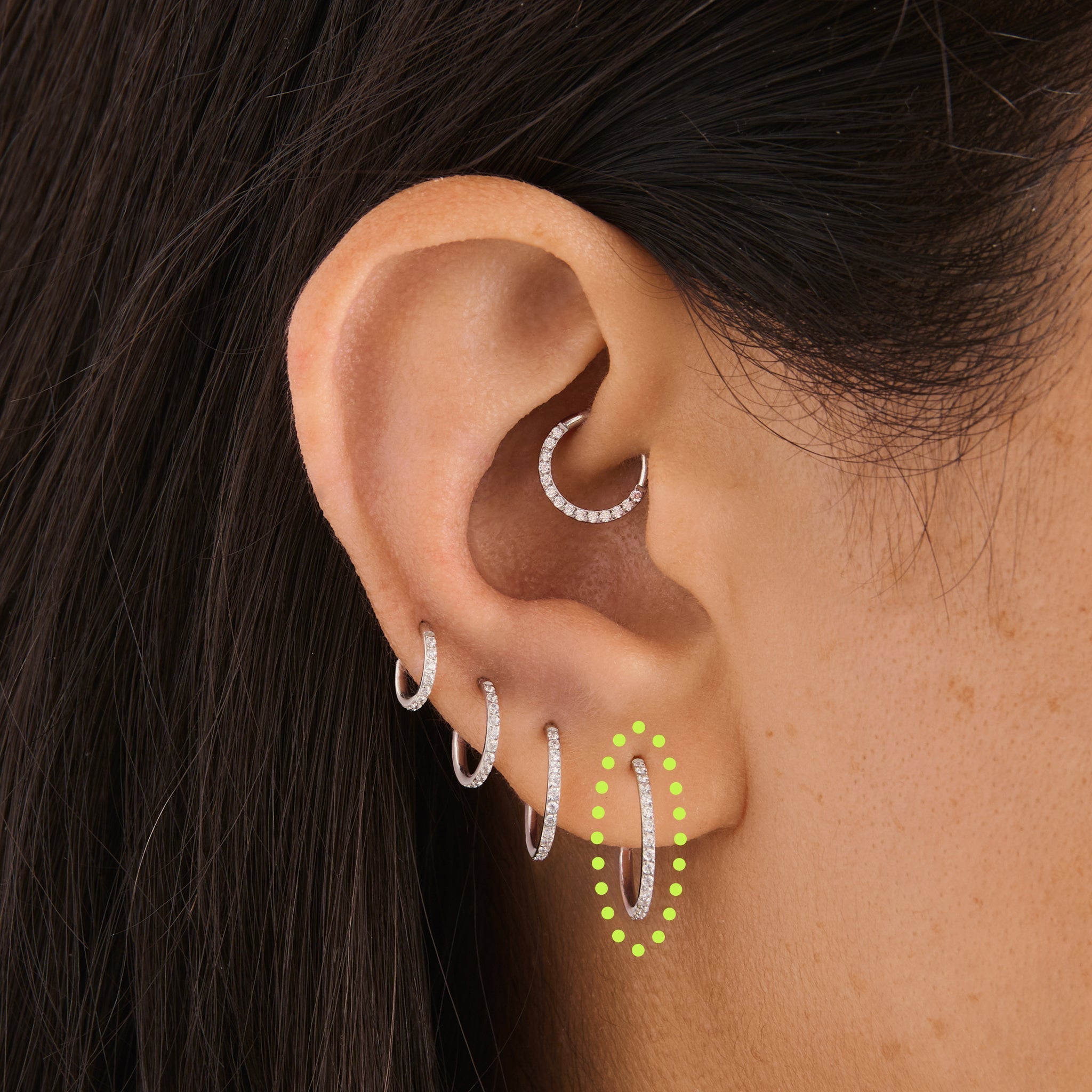 12mm Pave Clicker