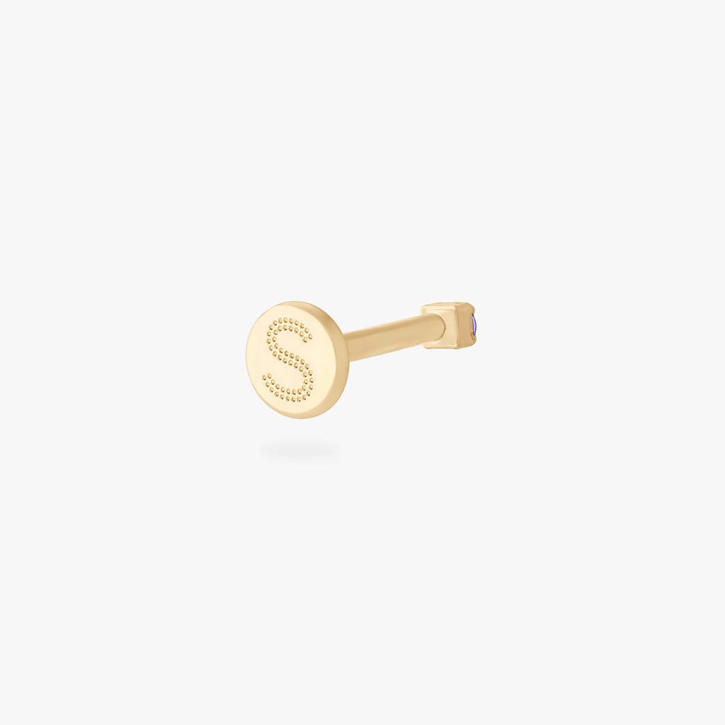 Micro CZ Flatback Stud