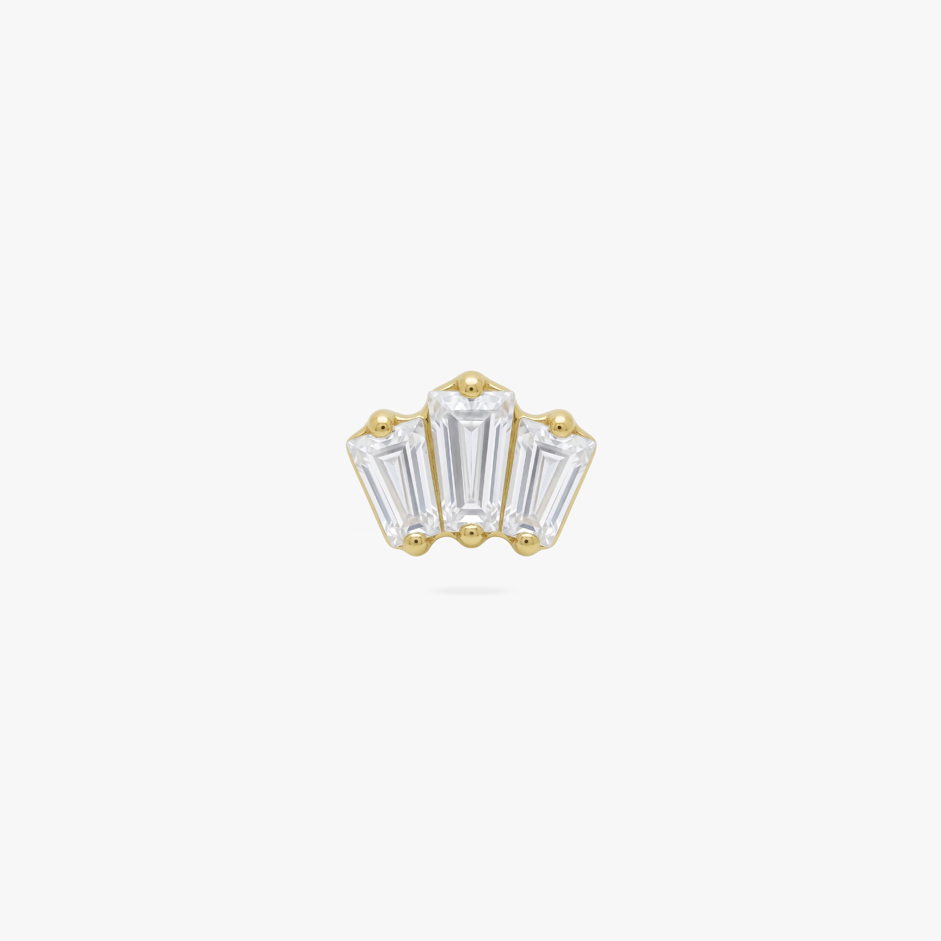 Golden Ti Crown Baguette