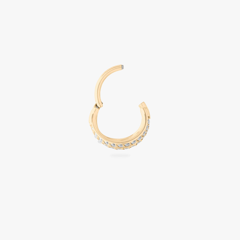 8mm Triple Pave Clicker
