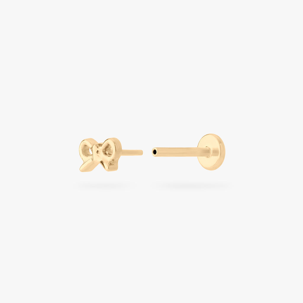 Bow Flatback Stud