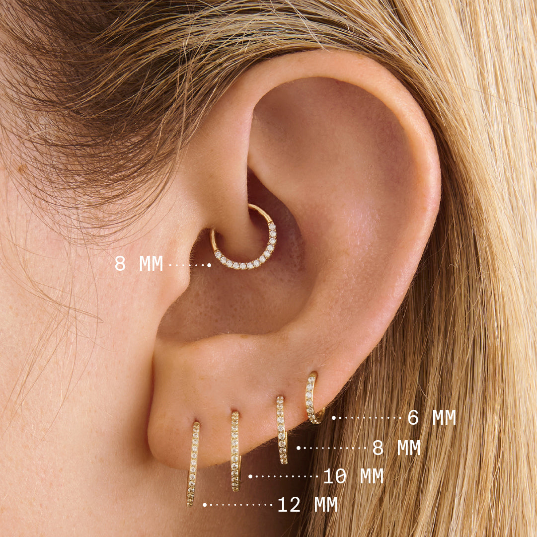 10mm Pave Clicker