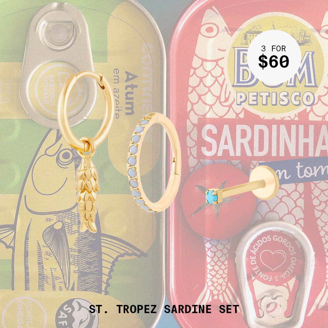 ST. TROPEZ SARDINE SET
