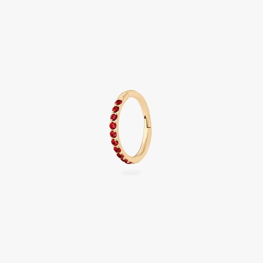 8mm Pave Clicker