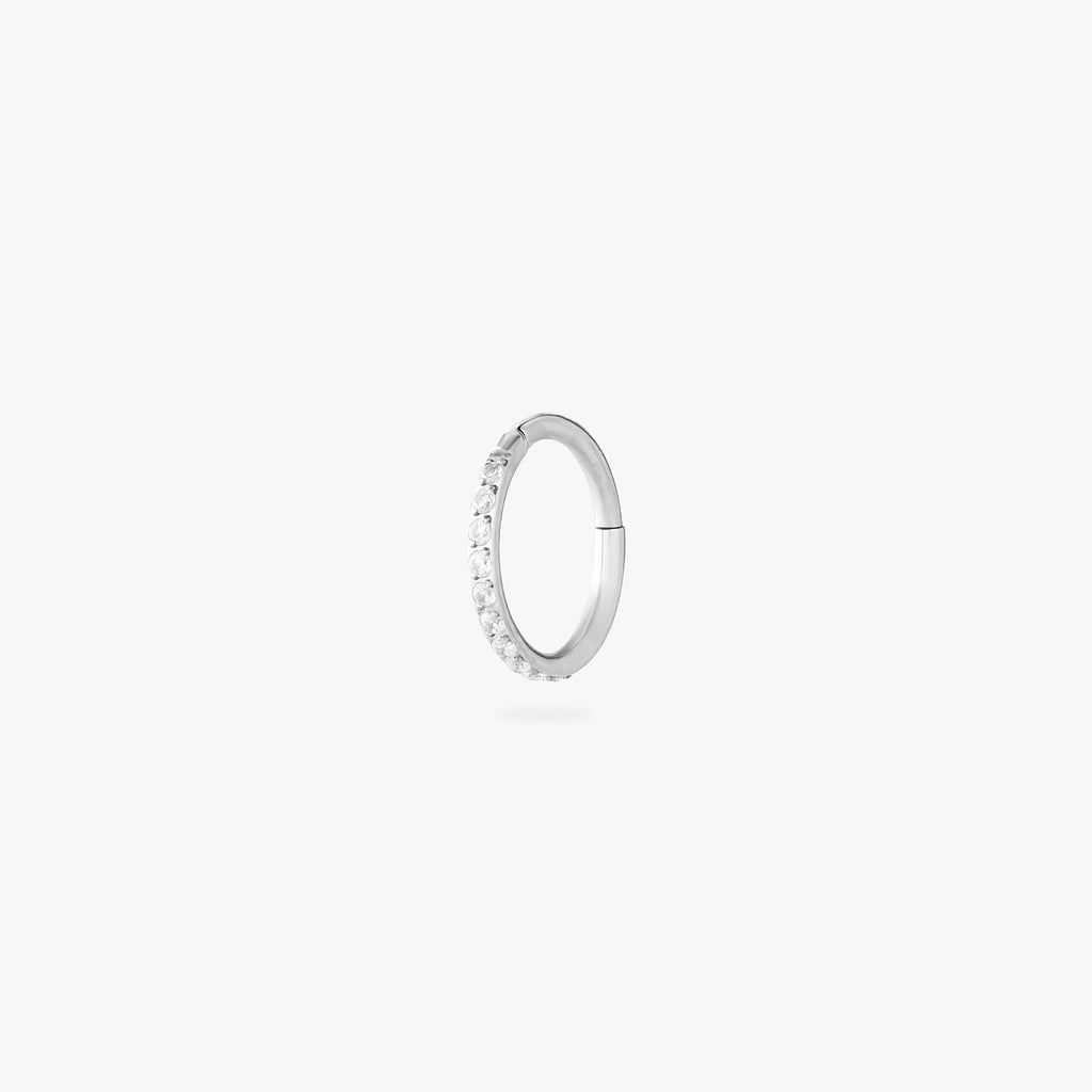 8mm Pave Clicker