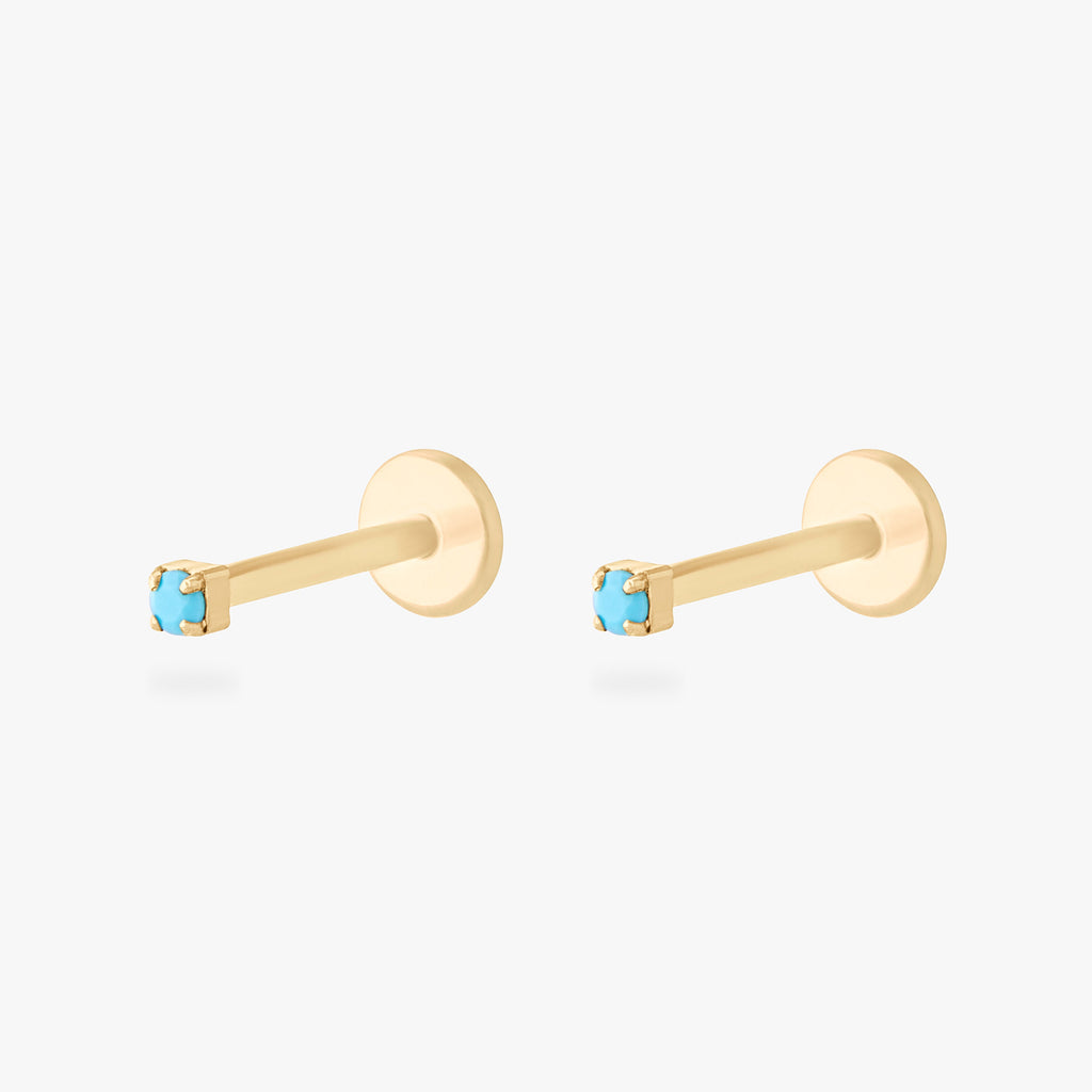 Micro CZ Flatback Stud