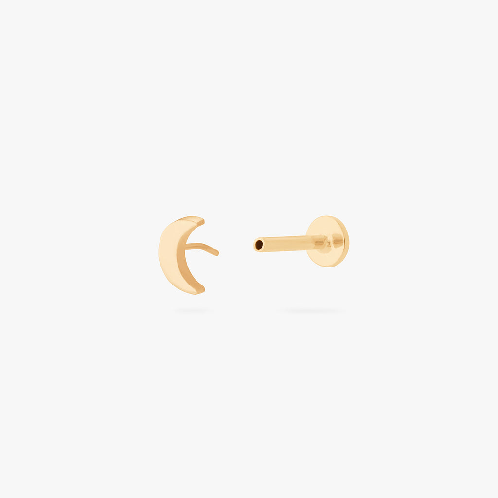 Moon Flatback Stud