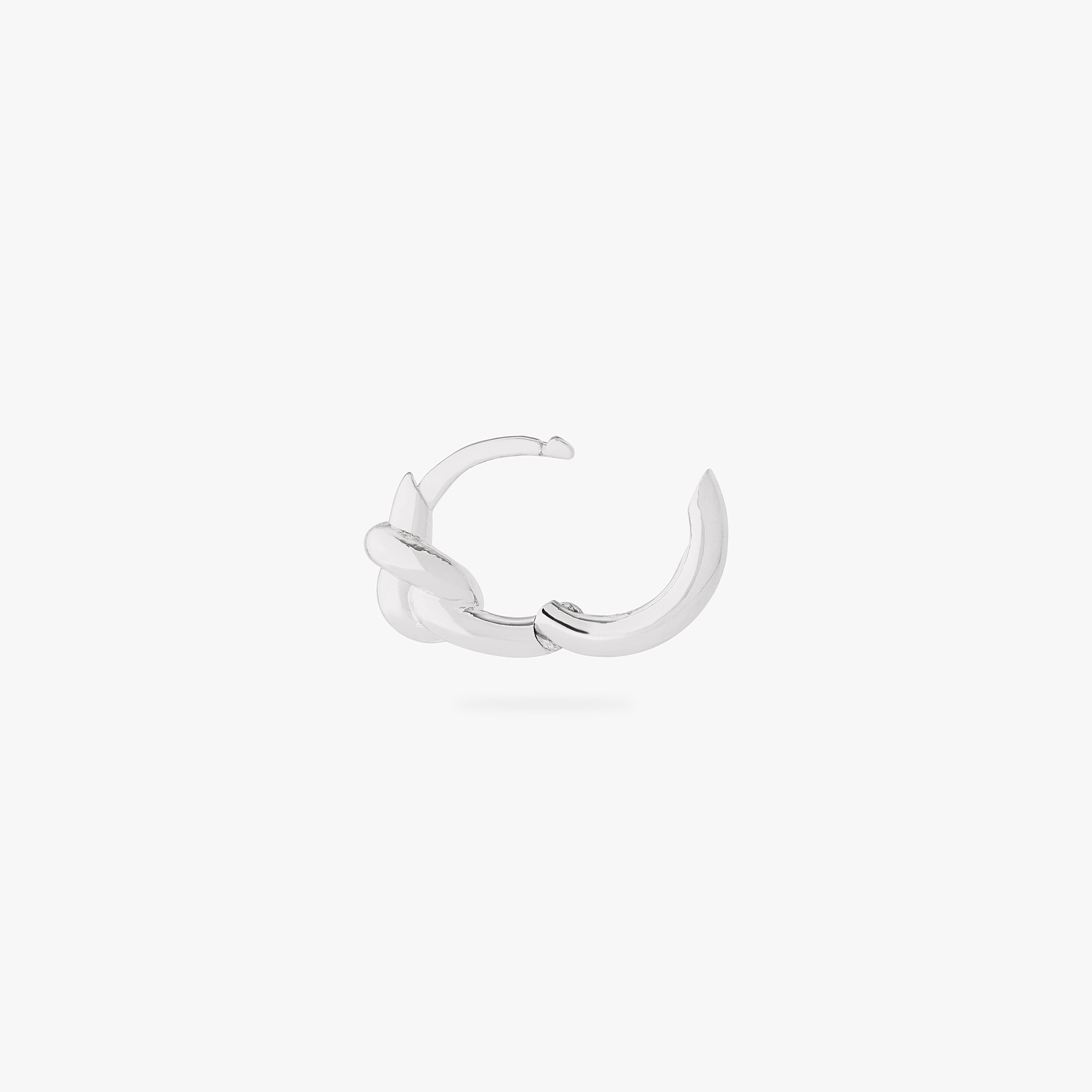 Micro Knot Huggie